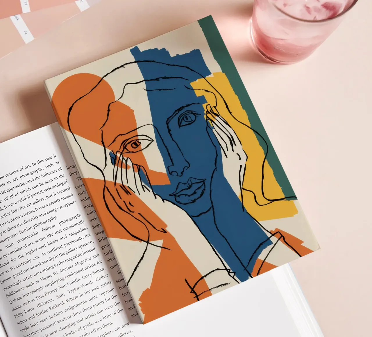 Linear Visage Flow notebook by Monuments Fire