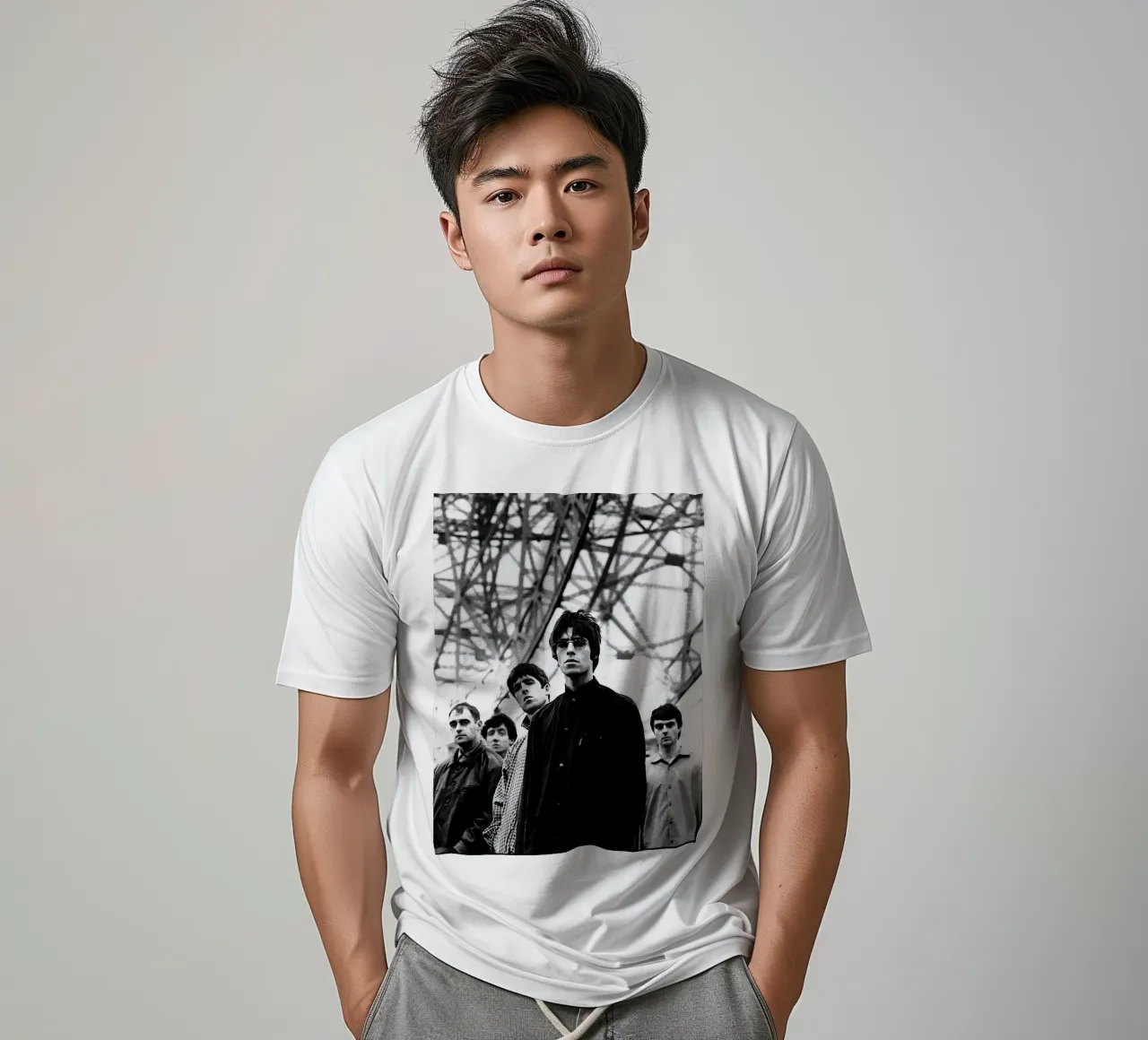 groupe oasis t-shirt de vanhesling