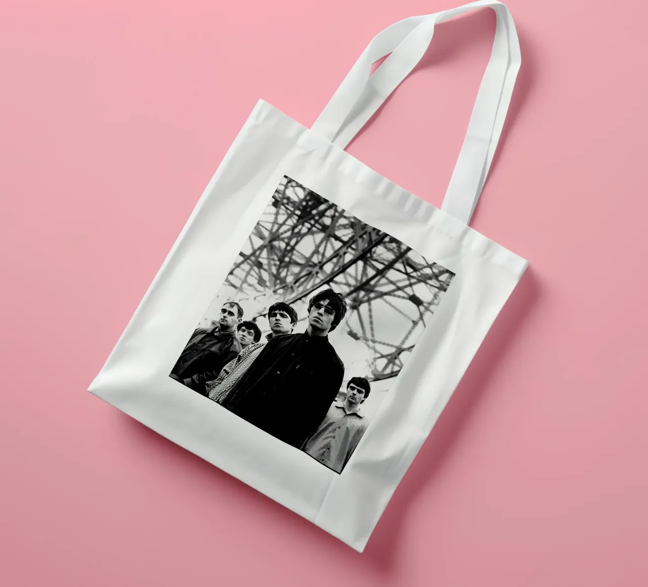oasis band tote bag by vanhesling