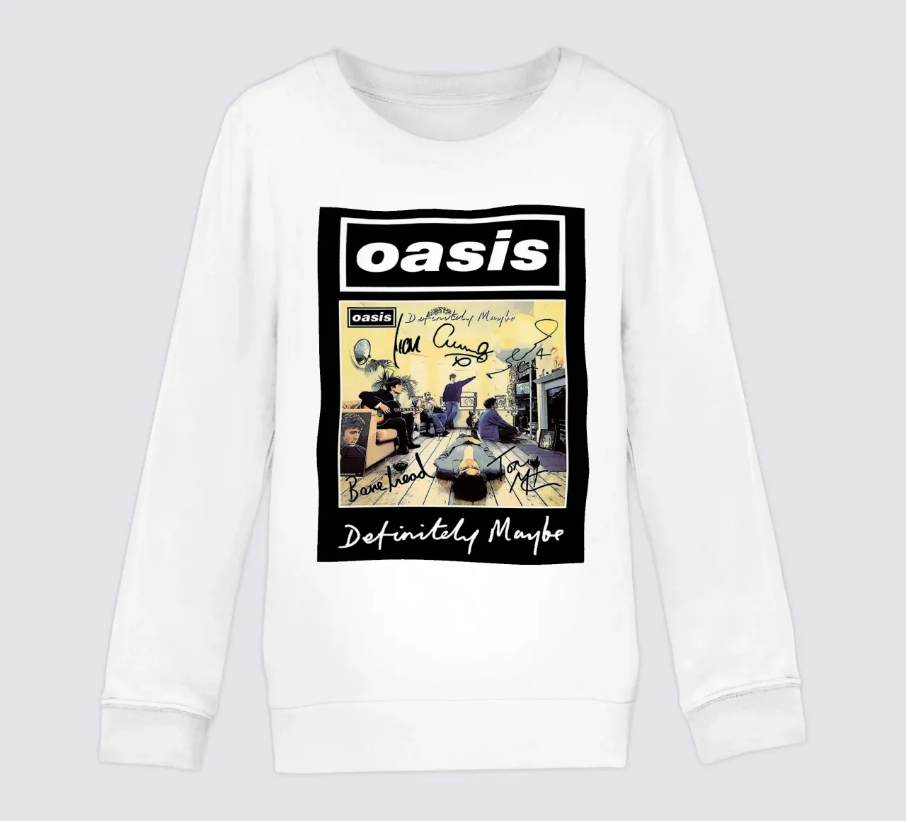 gruppo oasis felpa bambino da vanhesling