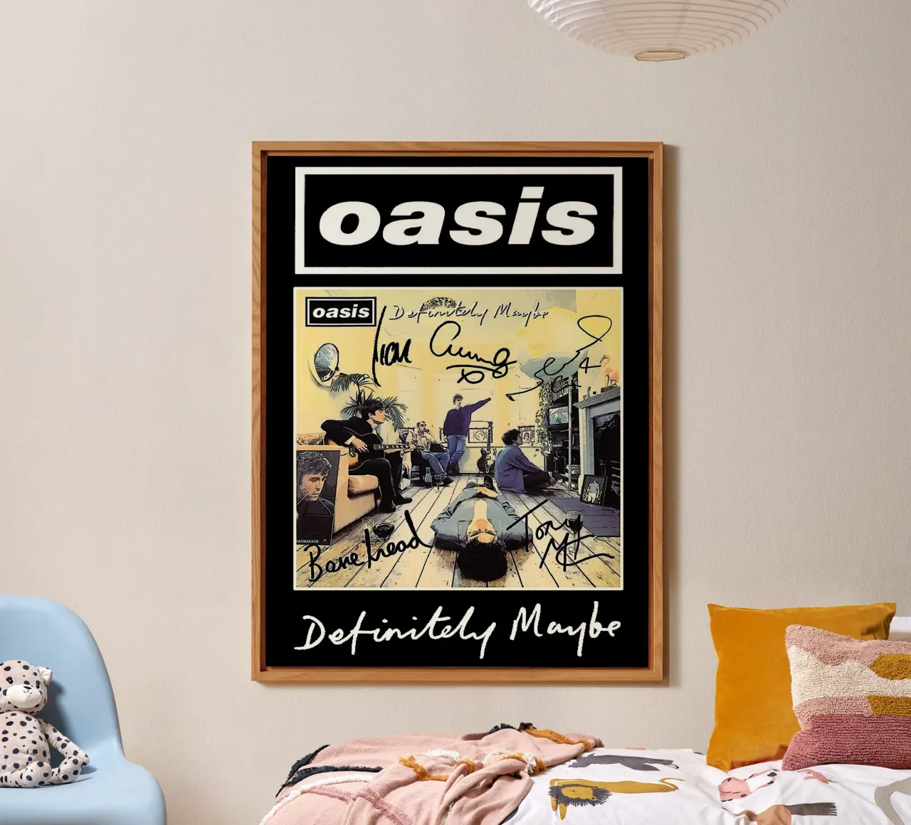 oasis band alu-dibond by vanhesling