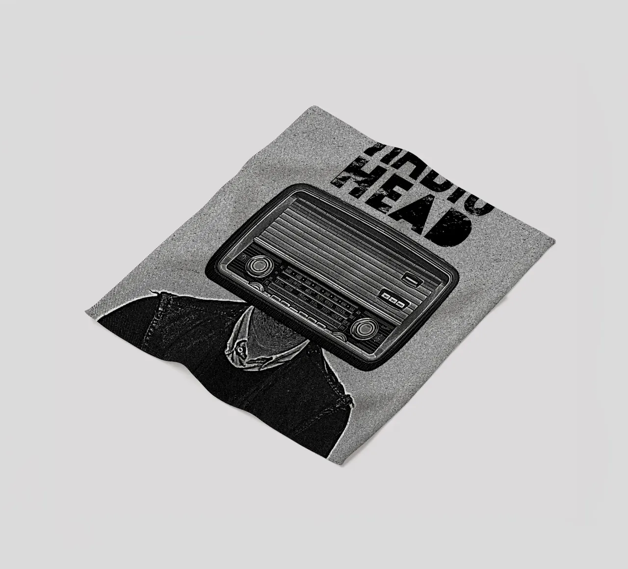 gruppo radiohead coperta in pile da vanhesling