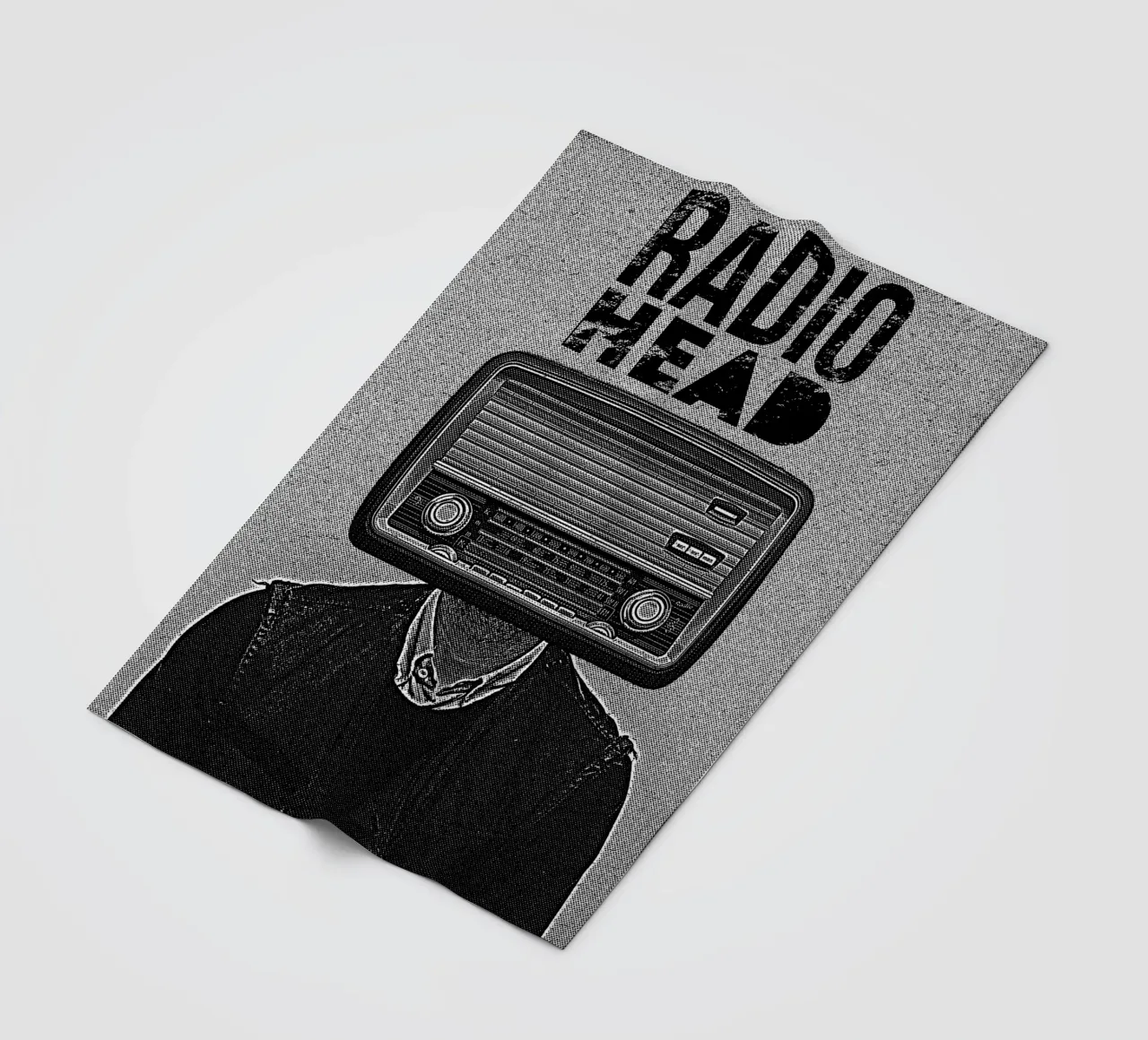 gruppo radiohead coperta in pile da vanhesling