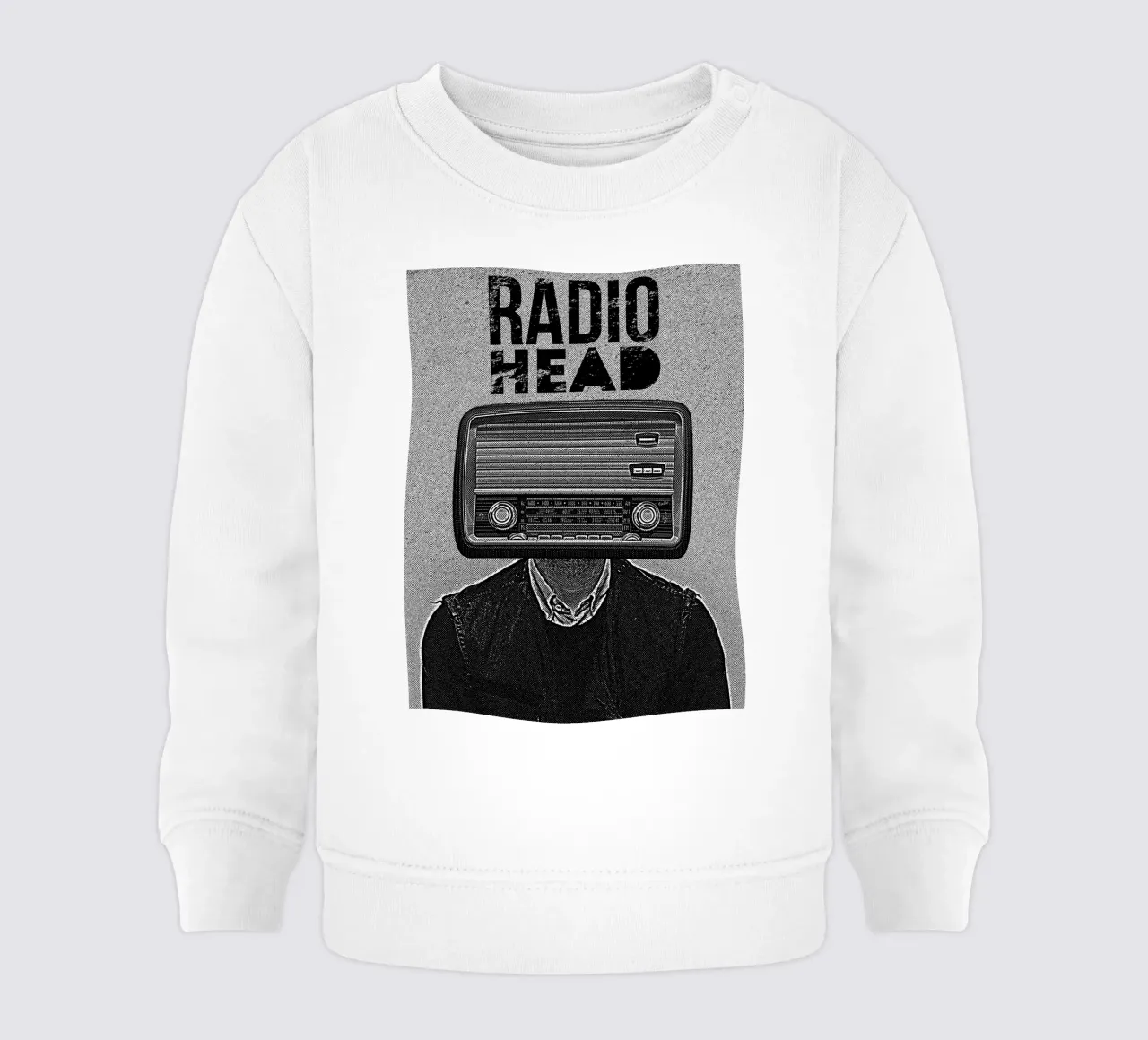 gruppo radiohead felpa neonato da vanhesling