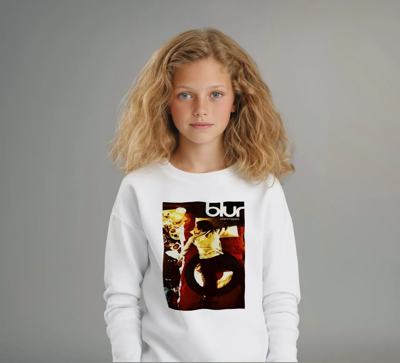 blur band kids sweatshirt by vanhesling