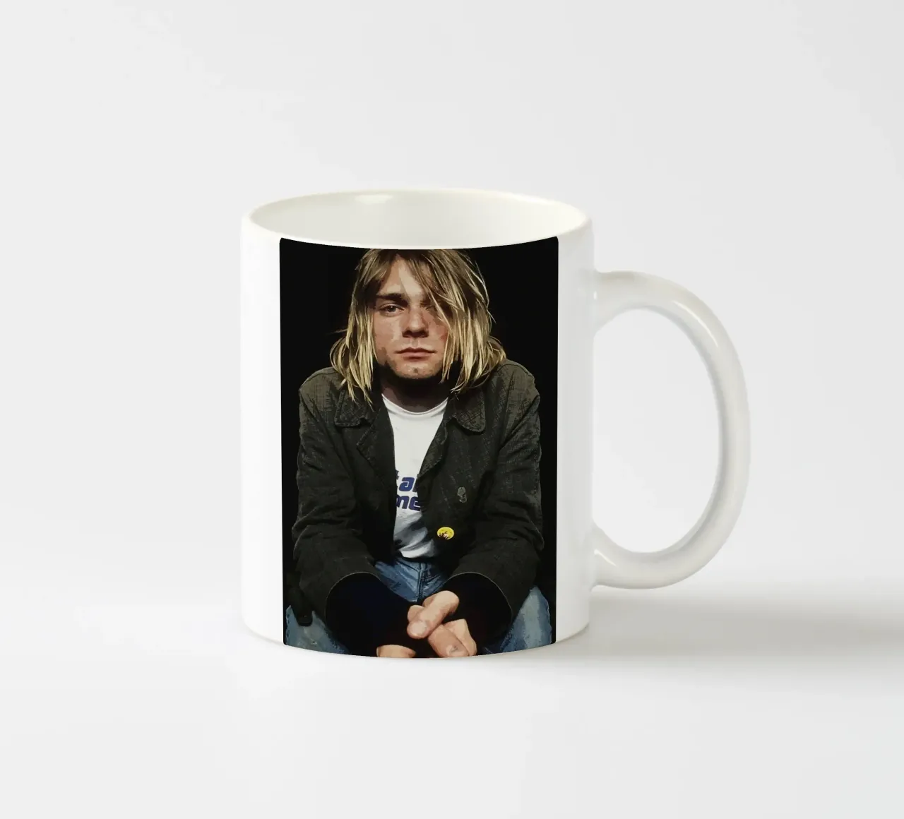 kurt cobain tazza in ceramica da vanhesling