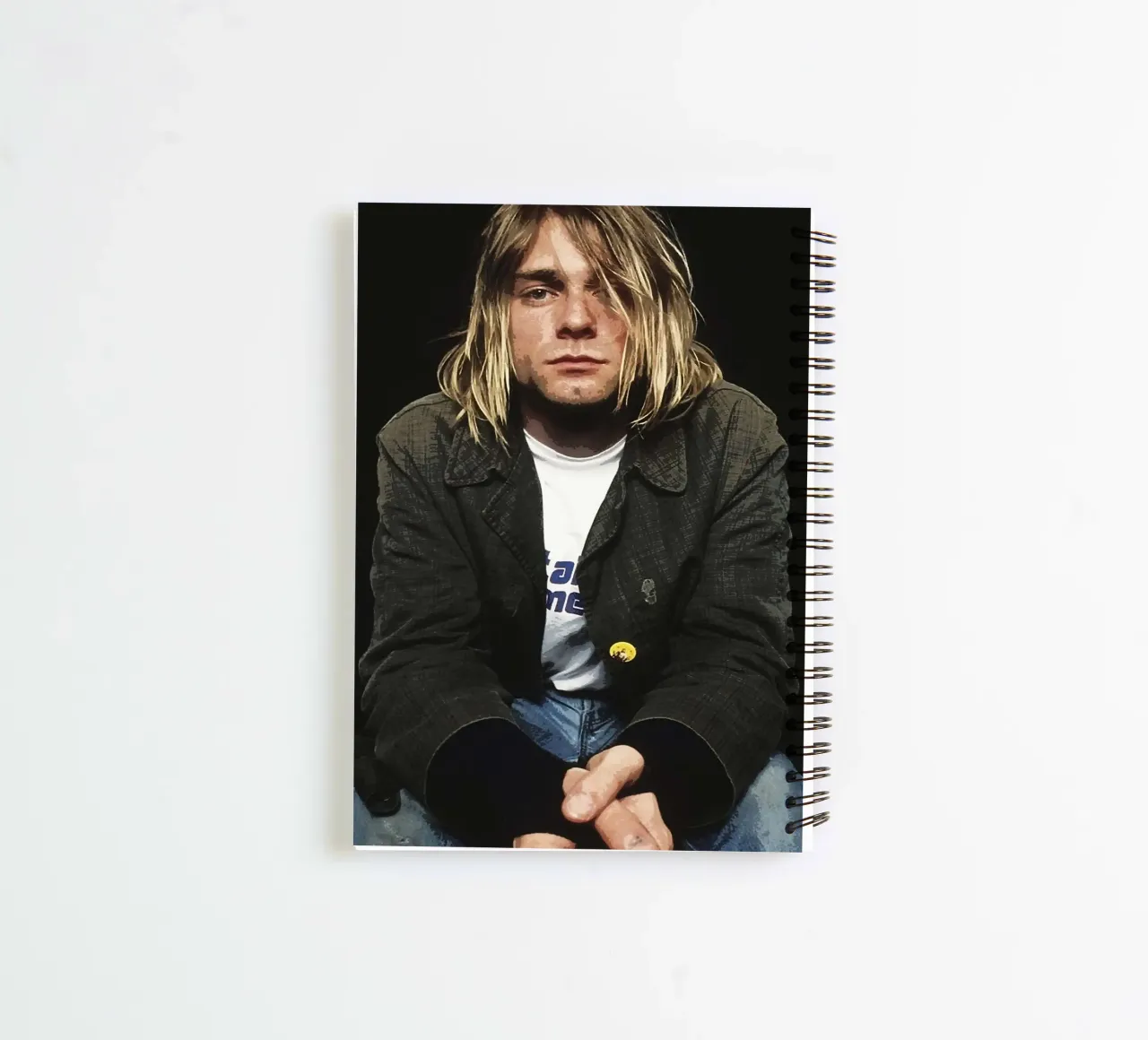 kurt cobain spiral notebook by vanhesling