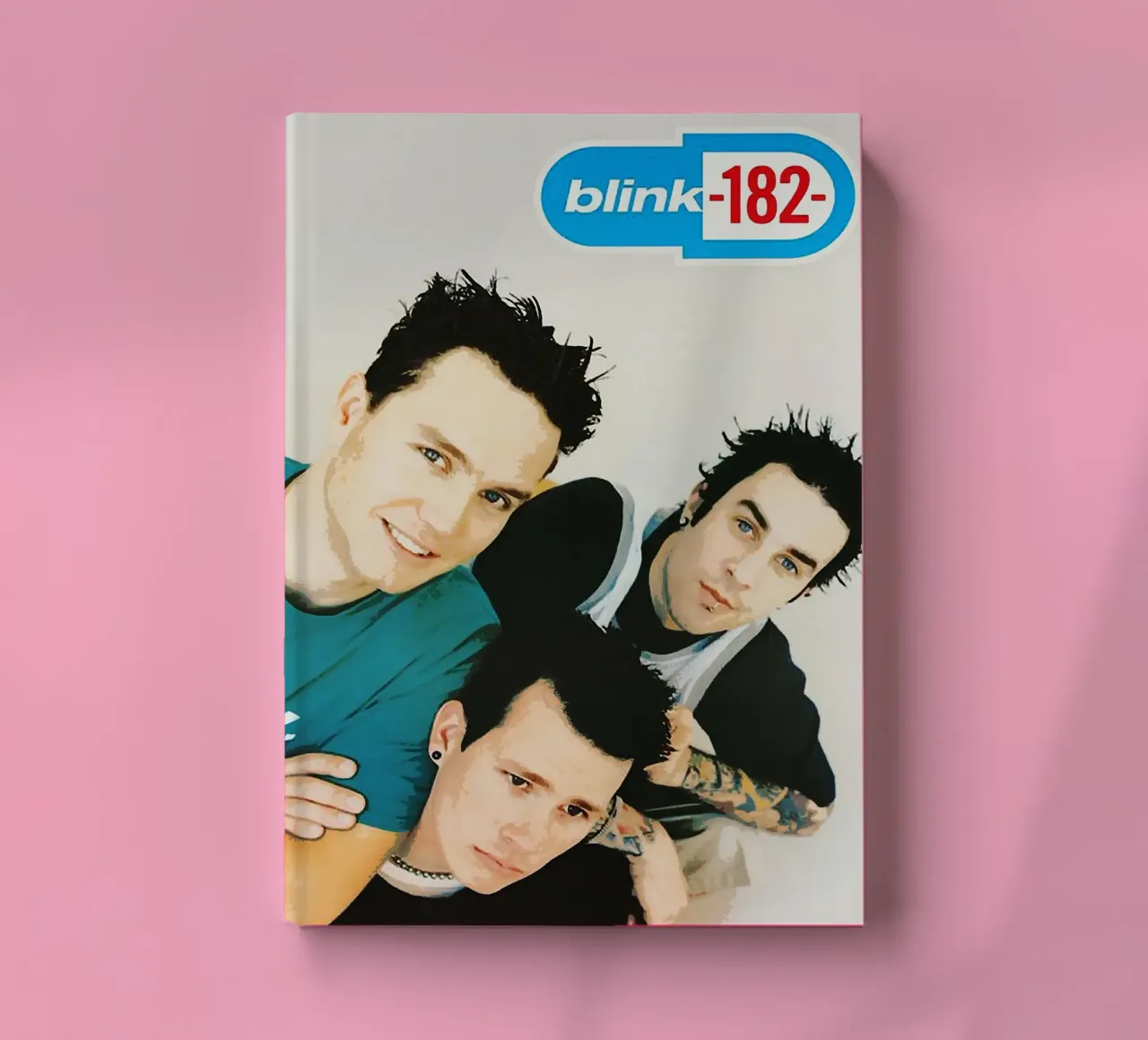 Le groupe Blink-182 carnet de notes de vanhesling