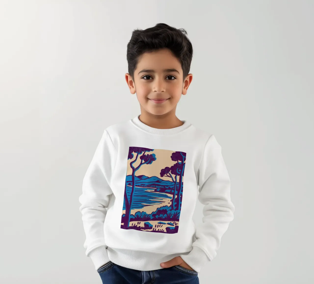 Sogno della costa indaco felpa bambino da Reds Jays