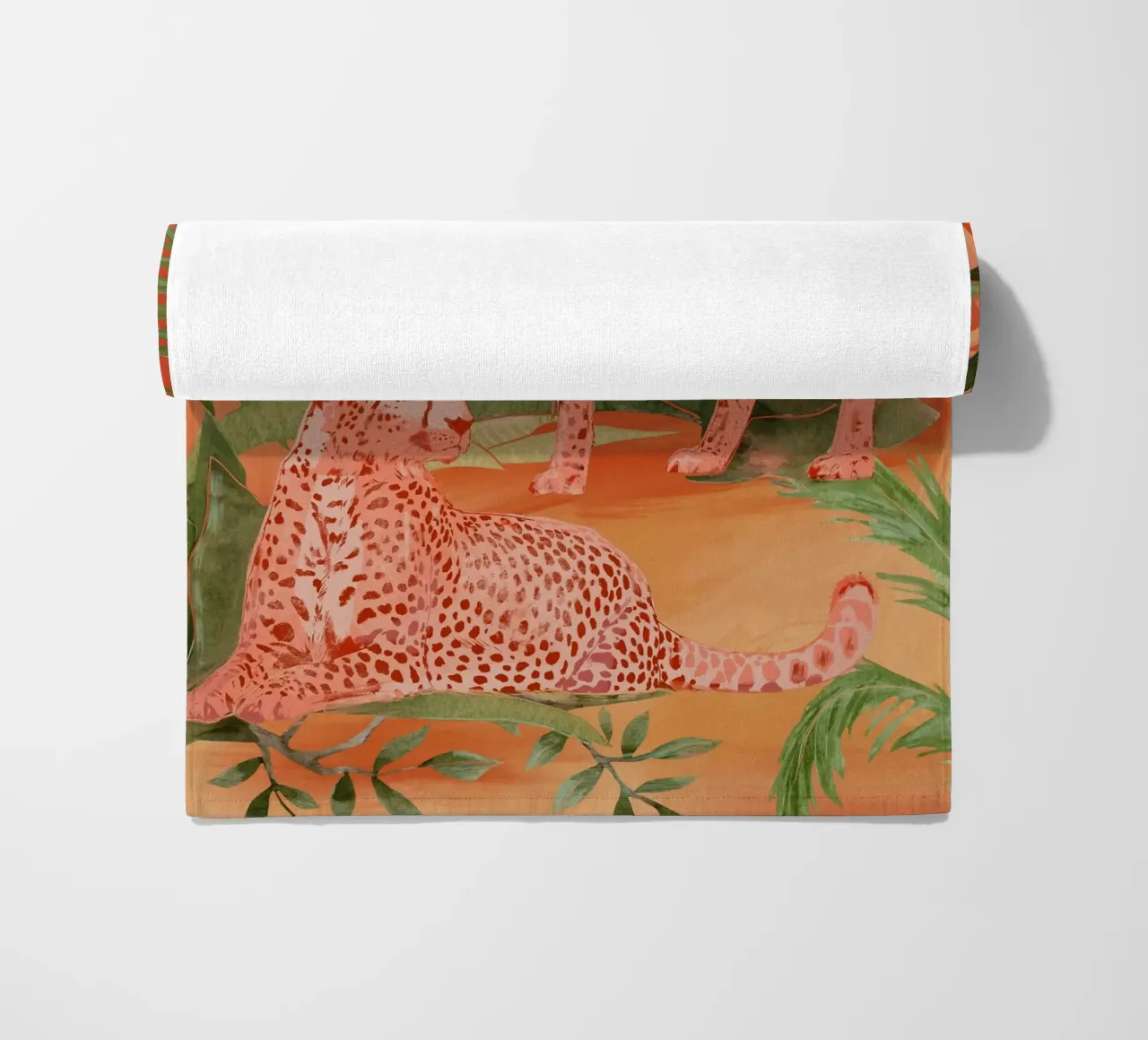 Ghepardi tropicali 2 telo mare da ThingDesign