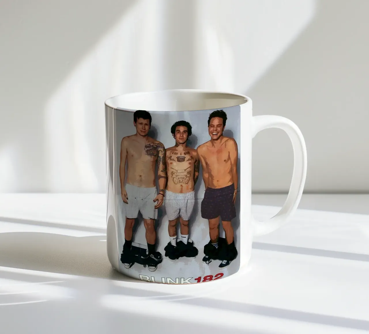 La band Blink-182 tazza in ceramica da vanhesling