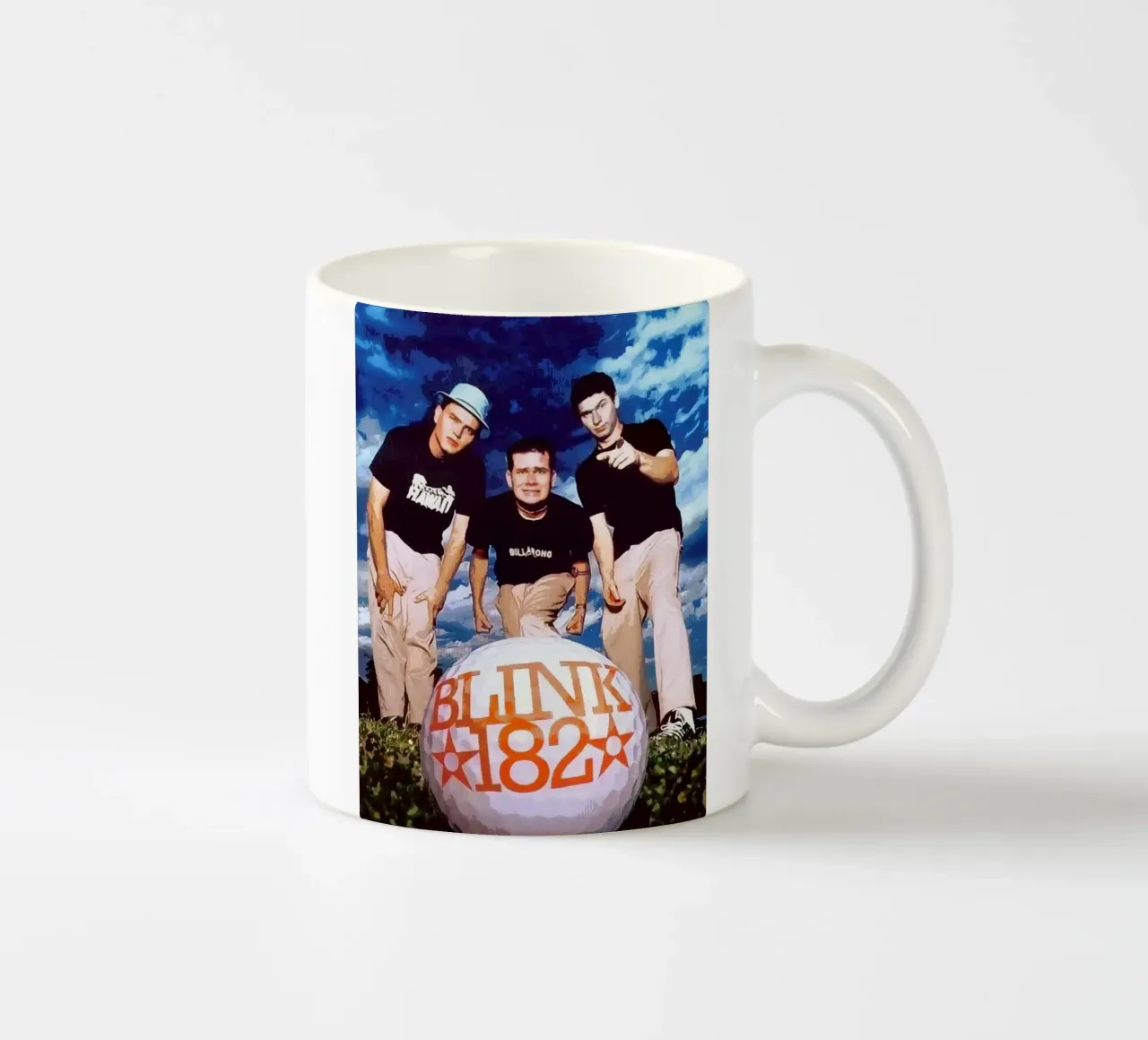 Le groupe Blink-182 mug en céramique de vanhesling