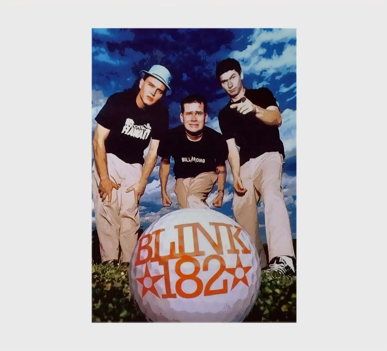 Le groupe Blink-182 carnet de notes de vanhesling