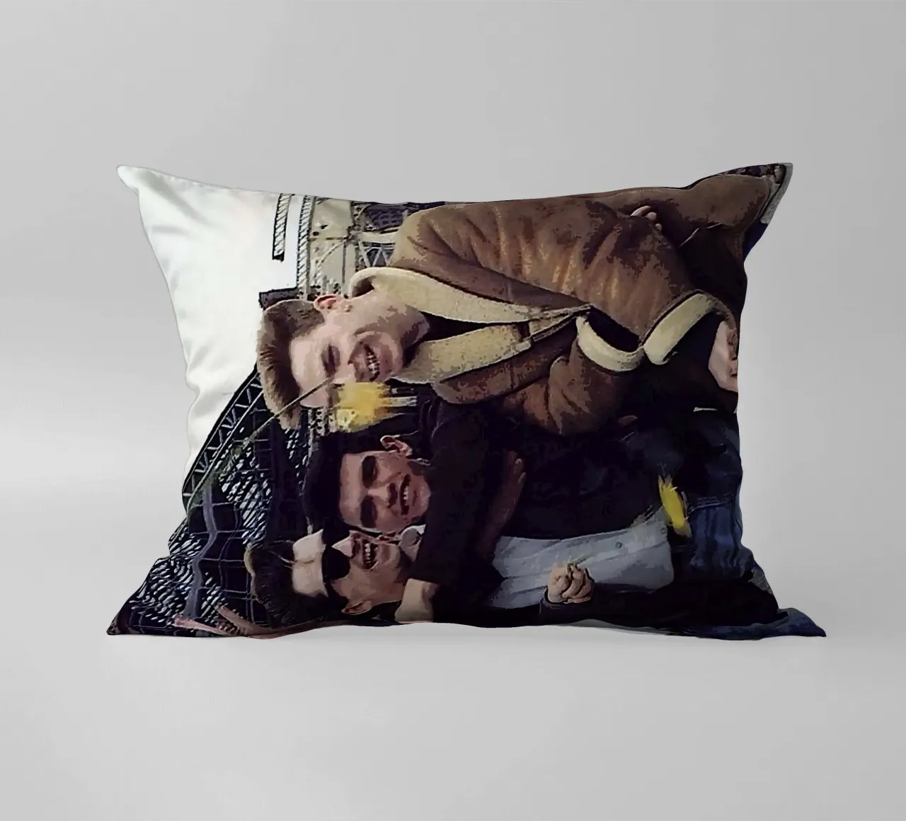 Le groupe The Smiths coussin de vanhesling