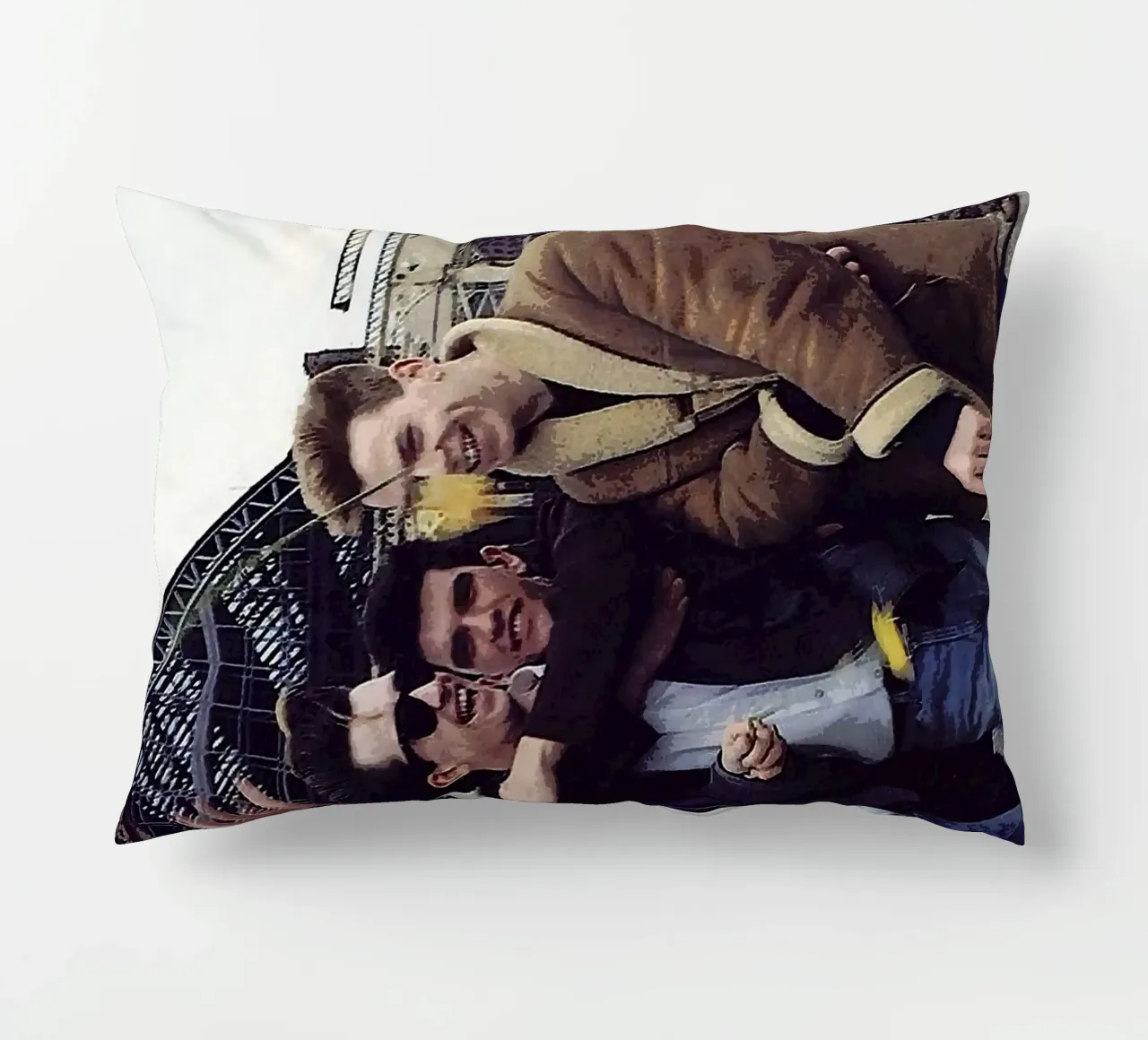 Le groupe The Smiths coussin de vanhesling
