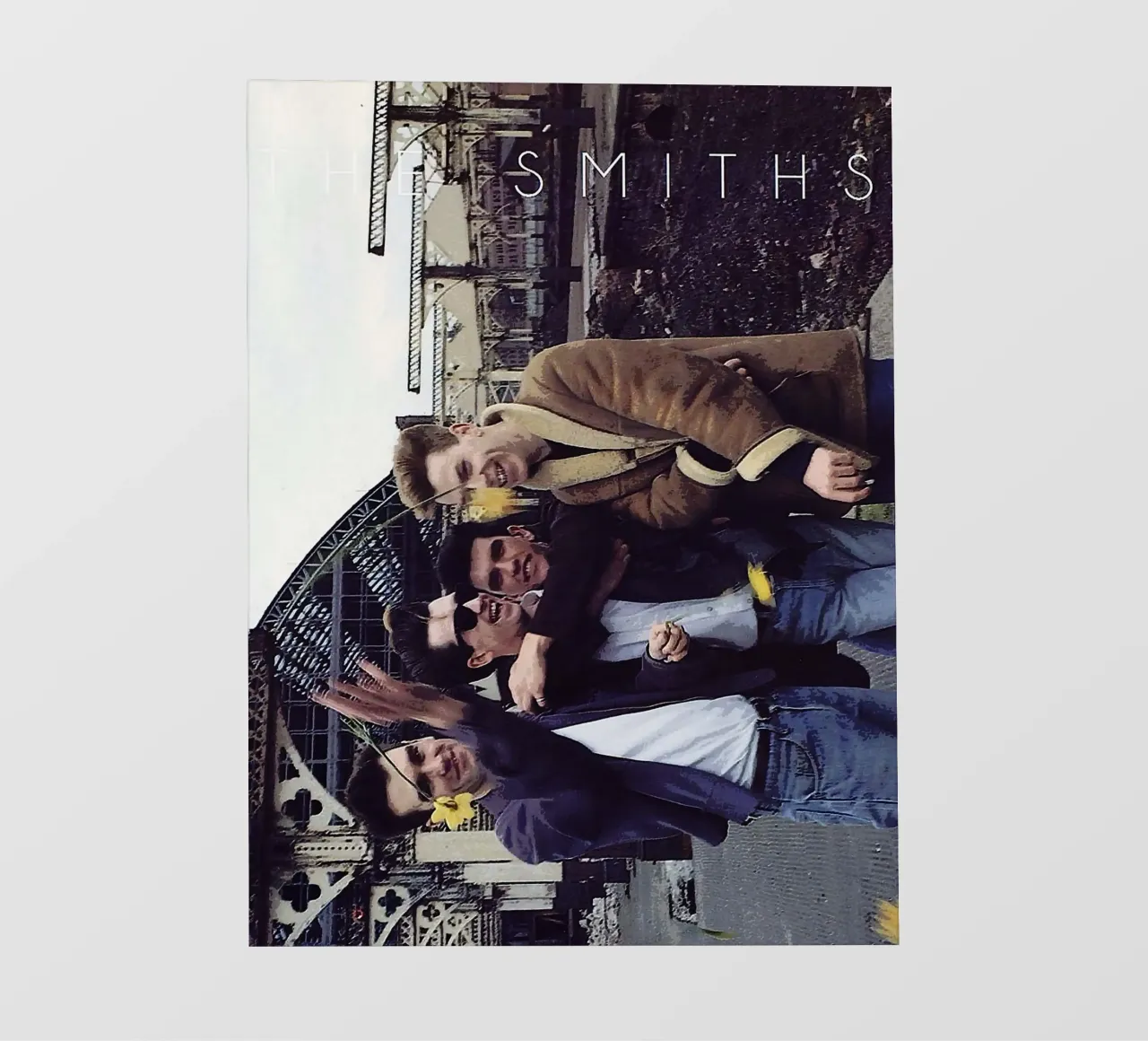 Le groupe The Smiths bâche pvc de vanhesling