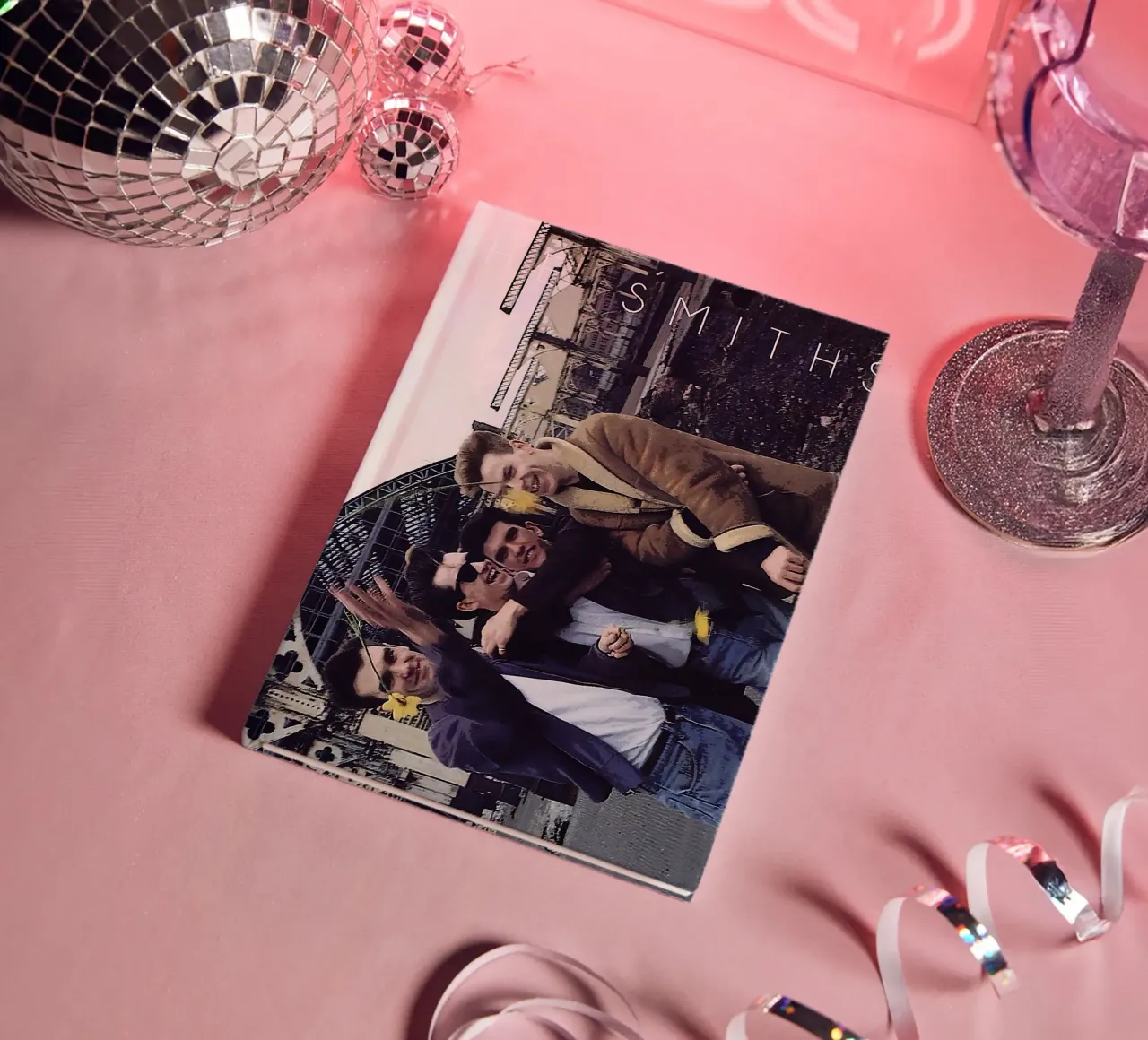 Le groupe The Smiths carnet de notes de vanhesling