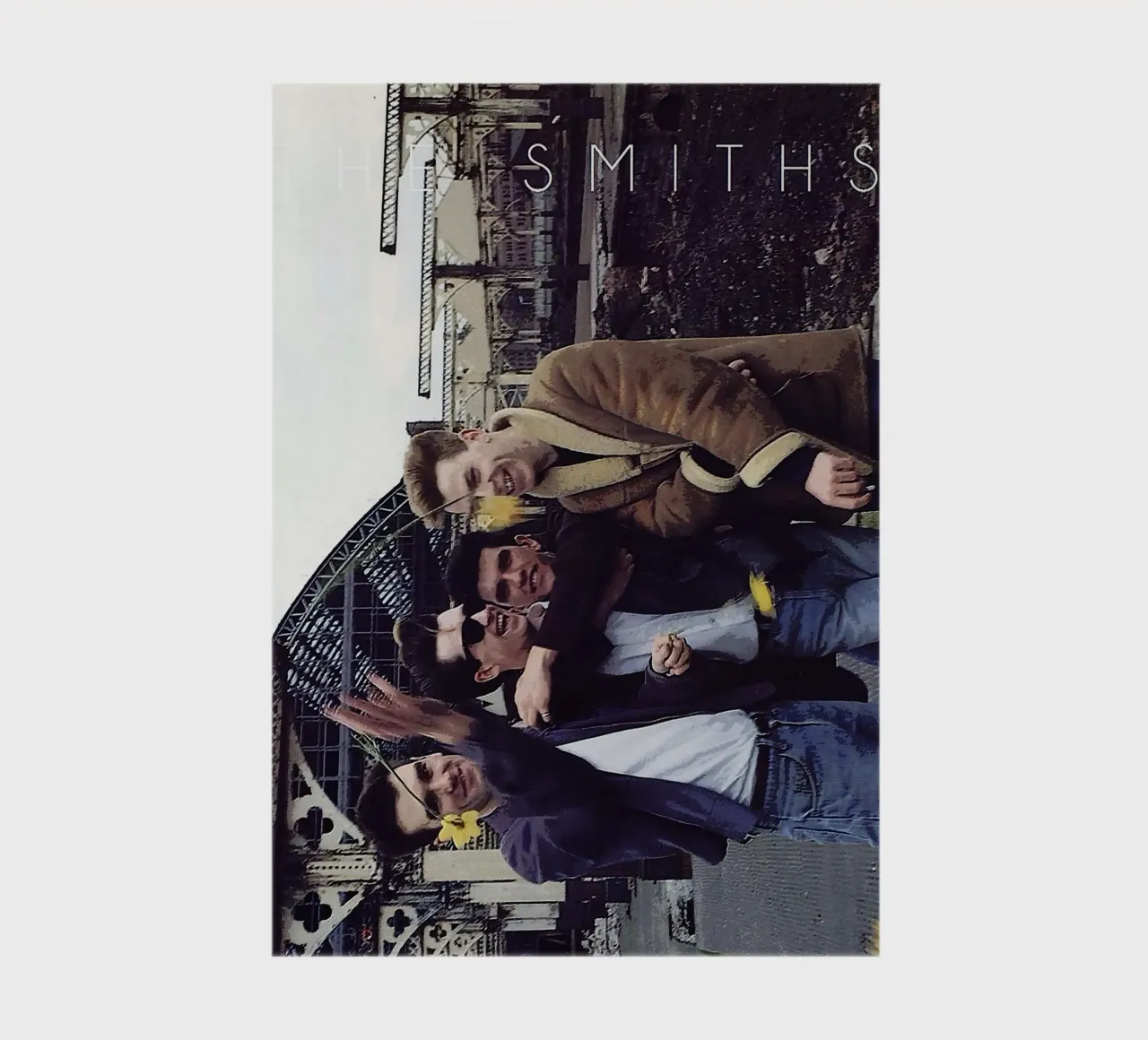 Le groupe The Smiths carnet de notes de vanhesling