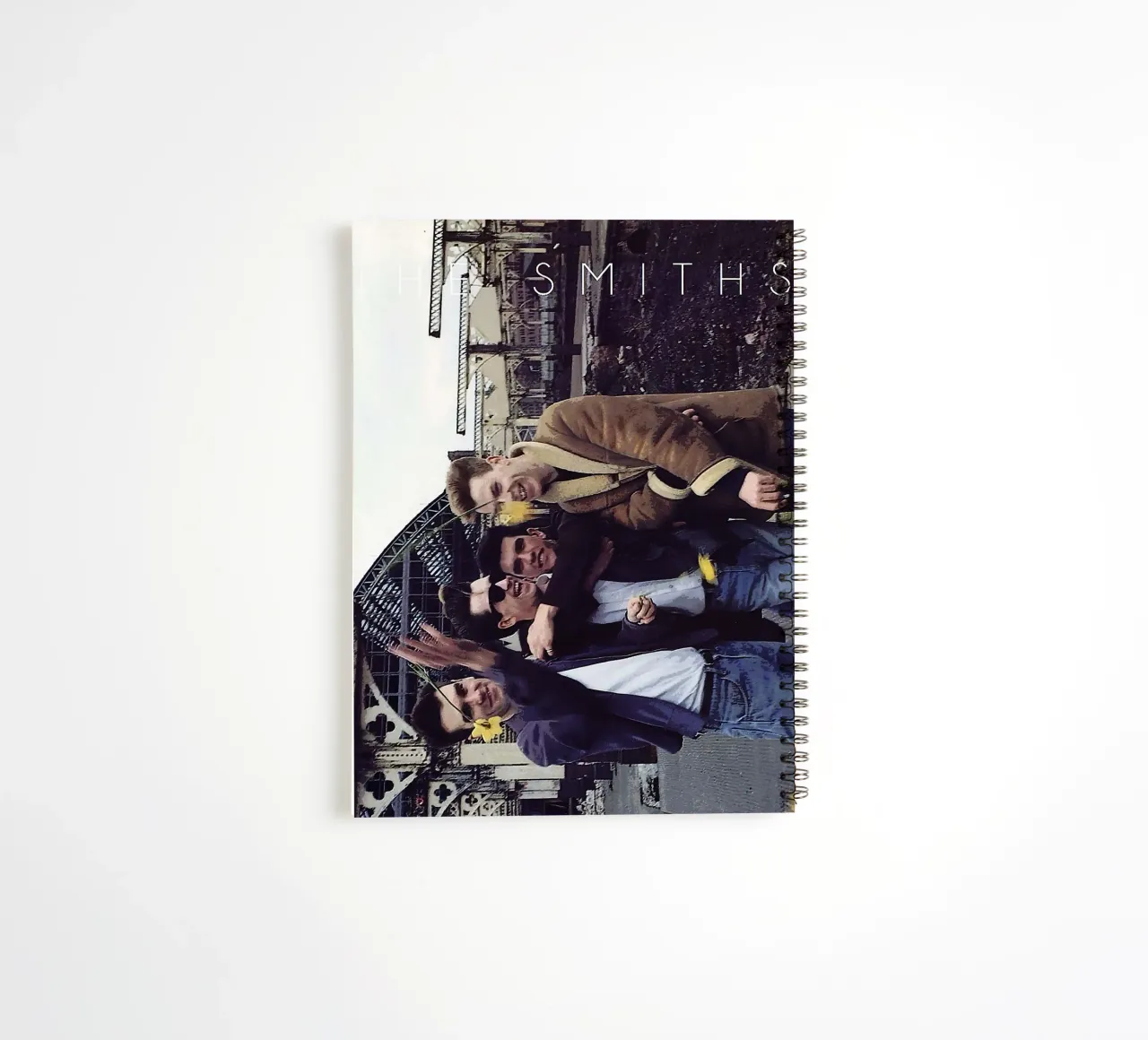Le groupe The Smiths carnet à spirale de vanhesling