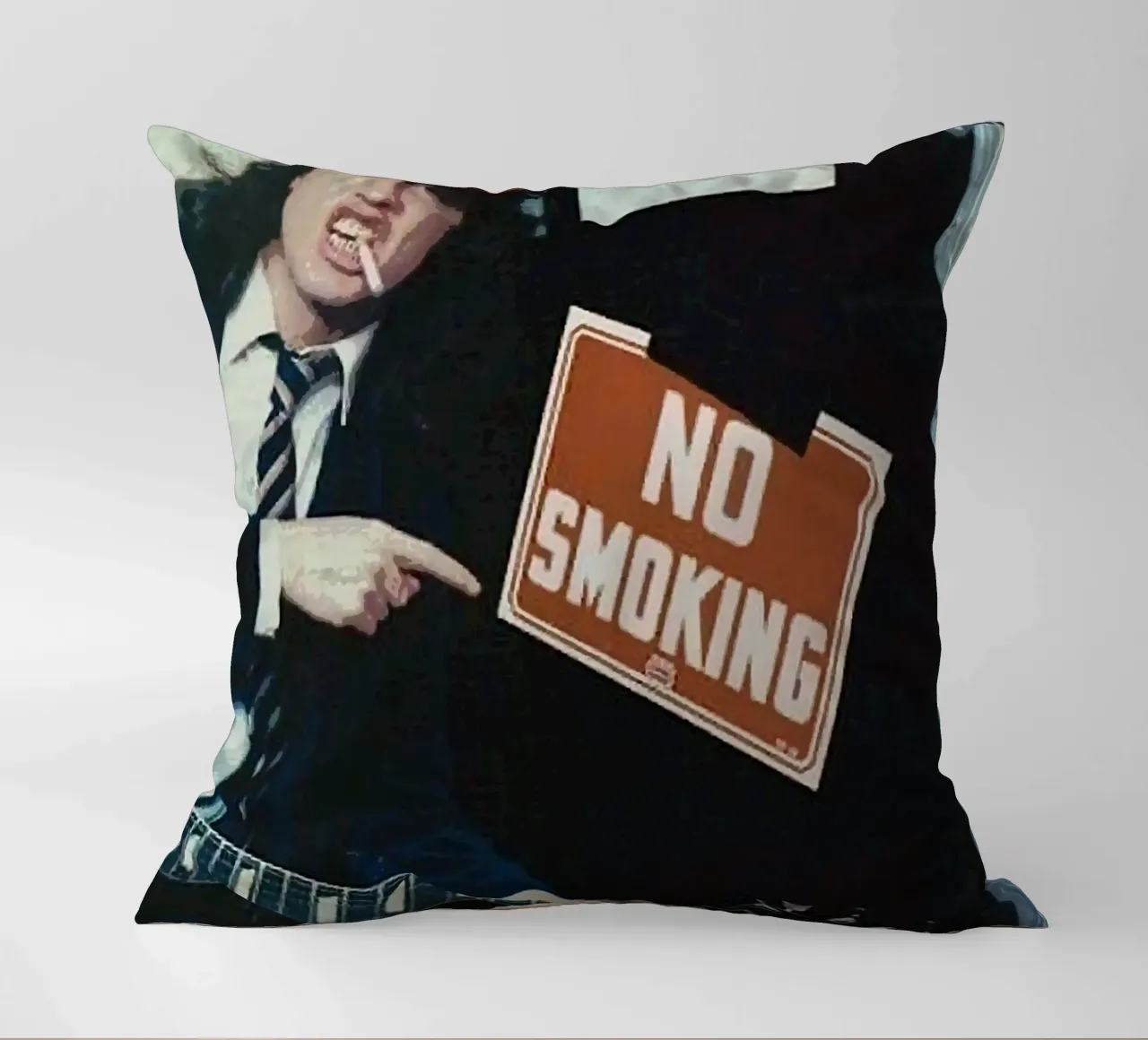 Angus Young ac/dc cuscino da vanhesling