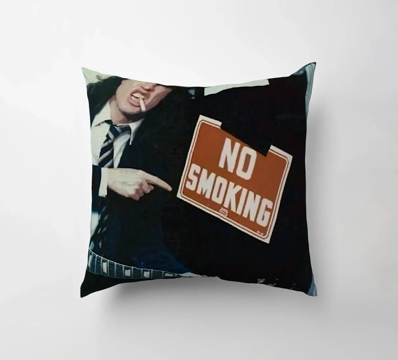 Angus Young ac/dc cuscino da vanhesling