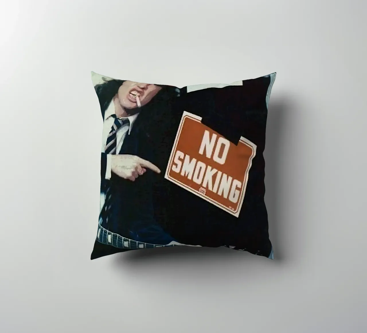 Angus Young ac/dc cuscino da vanhesling