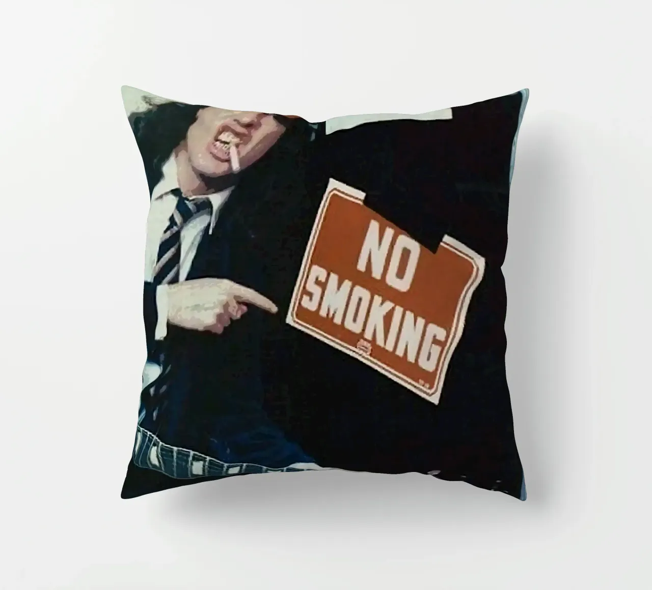 Angus Young ac/dc cuscino da vanhesling