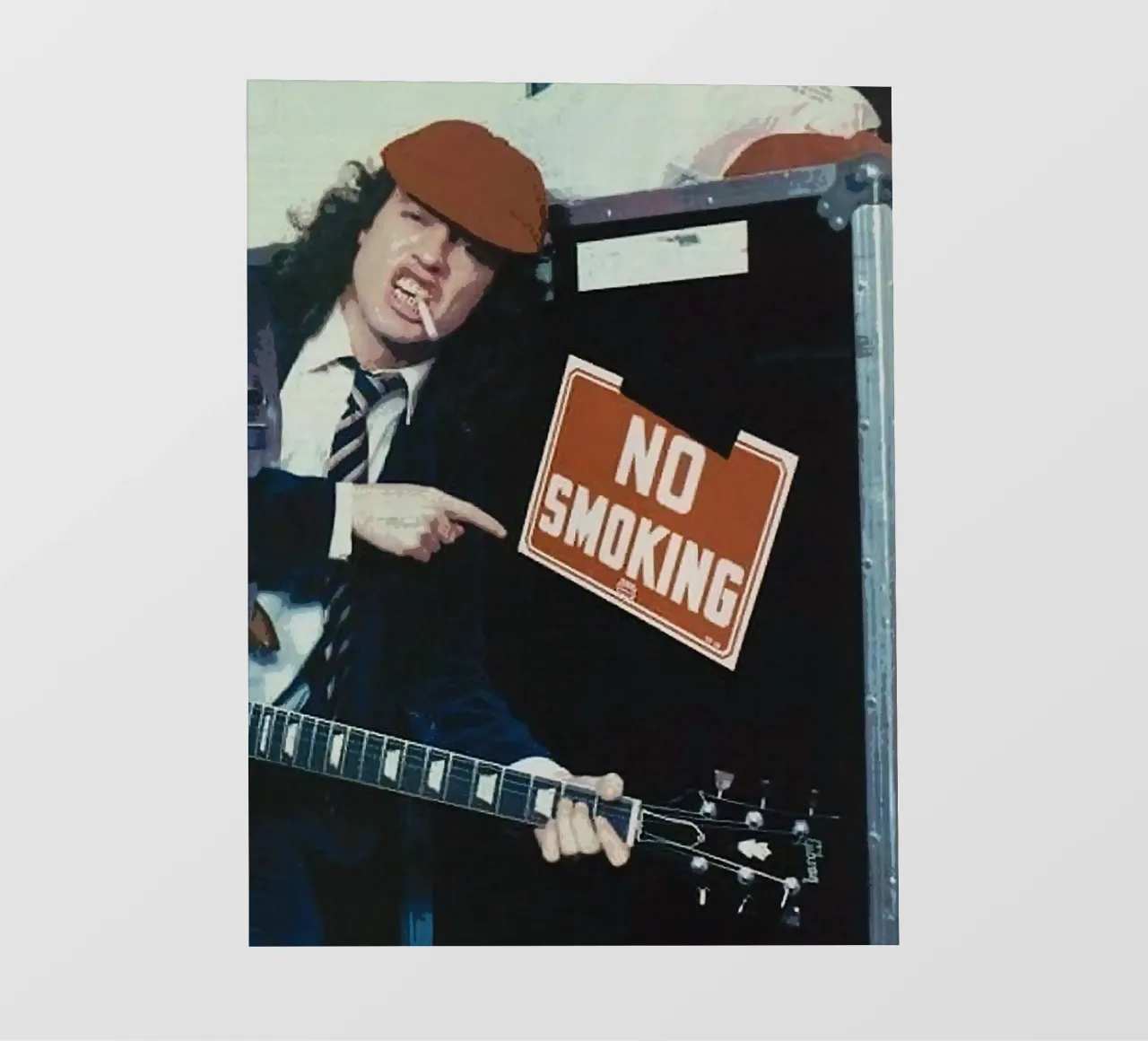 Angus Young ac/dc carta da parati fotografica da vanhesling