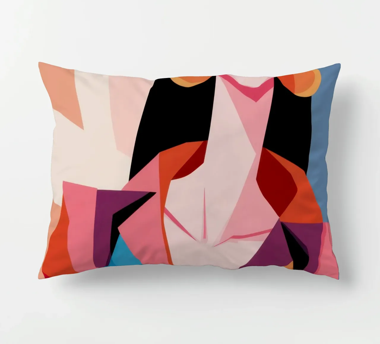 Sguardo di bellezza geometrico cuscino da Dream Gesso