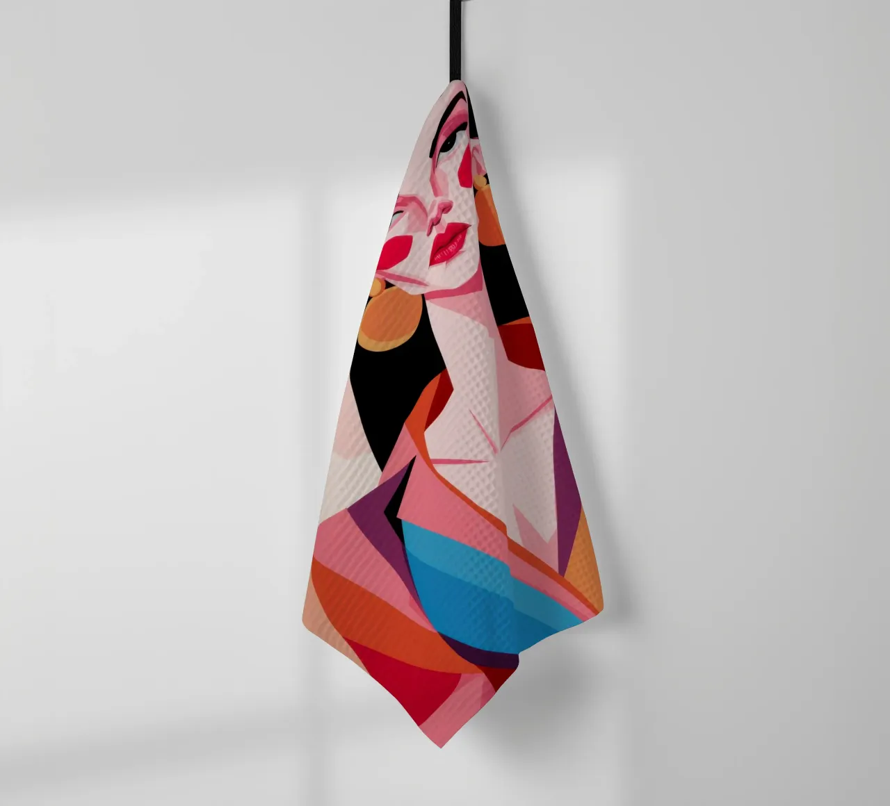 Sguardo di bellezza geometrico canovaccio da cucina da Dream Gesso