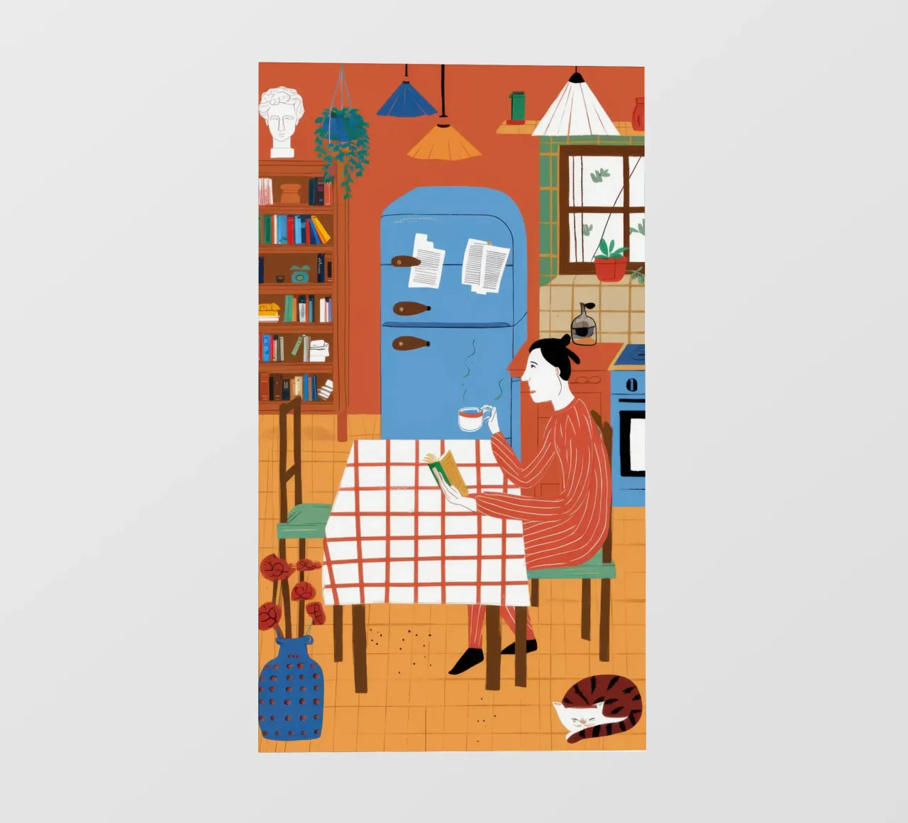 Kitchen Reading Nook pvc cover by Monuments Fire