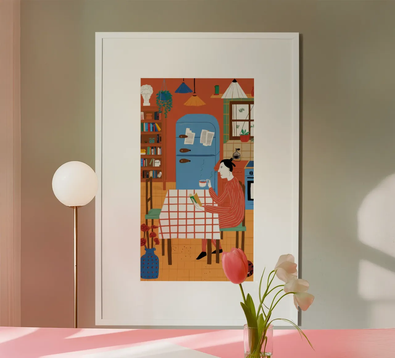 Kitchen Reading Nook poster by Monuments Fire