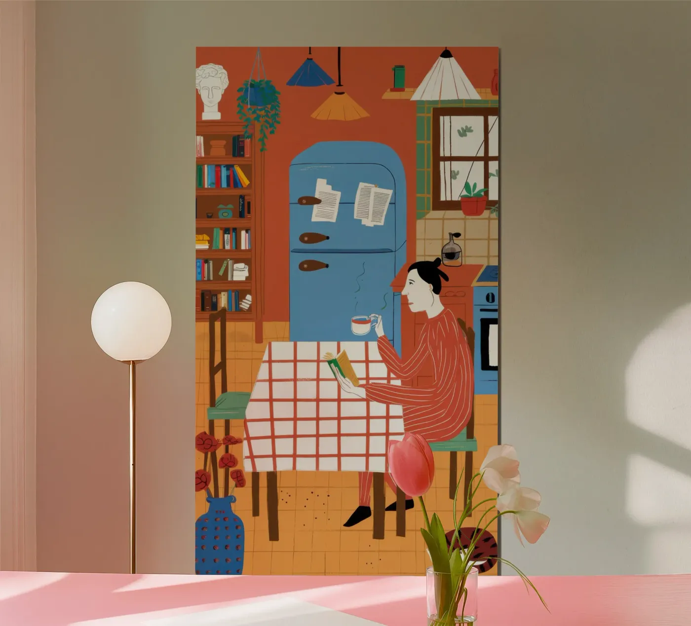 Kitchen Reading Nook poster by Monuments Fire