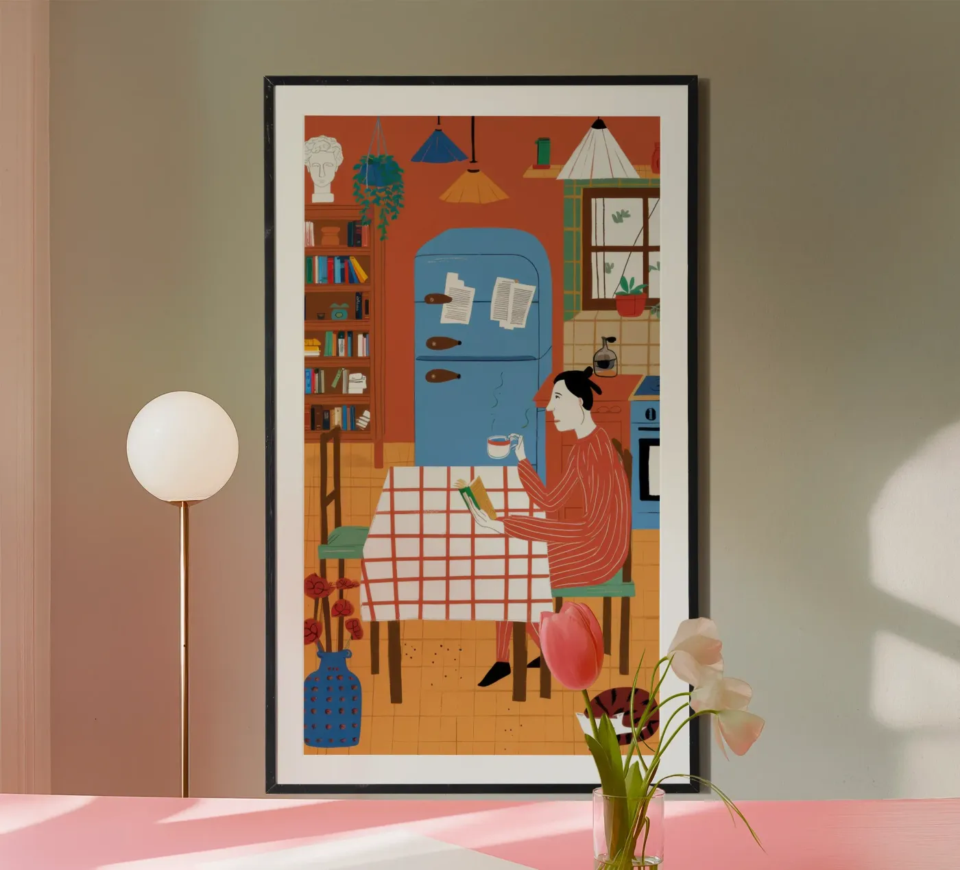 Kitchen Reading Nook poster by Monuments Fire