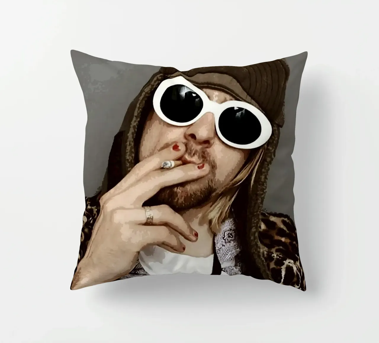 kurt cobain cuscino da vanhesling