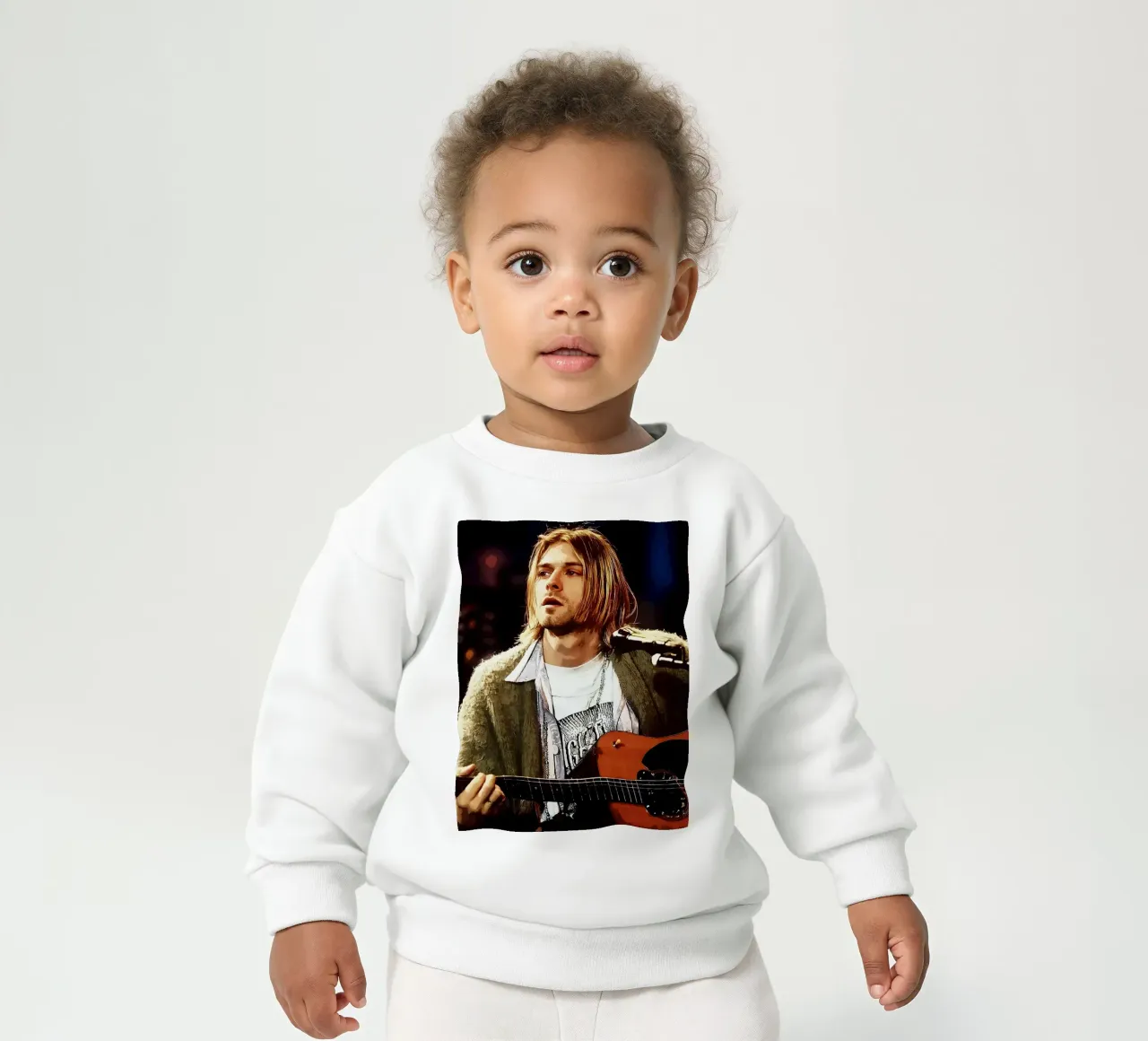 kurt cobain felpa neonato da vanhesling