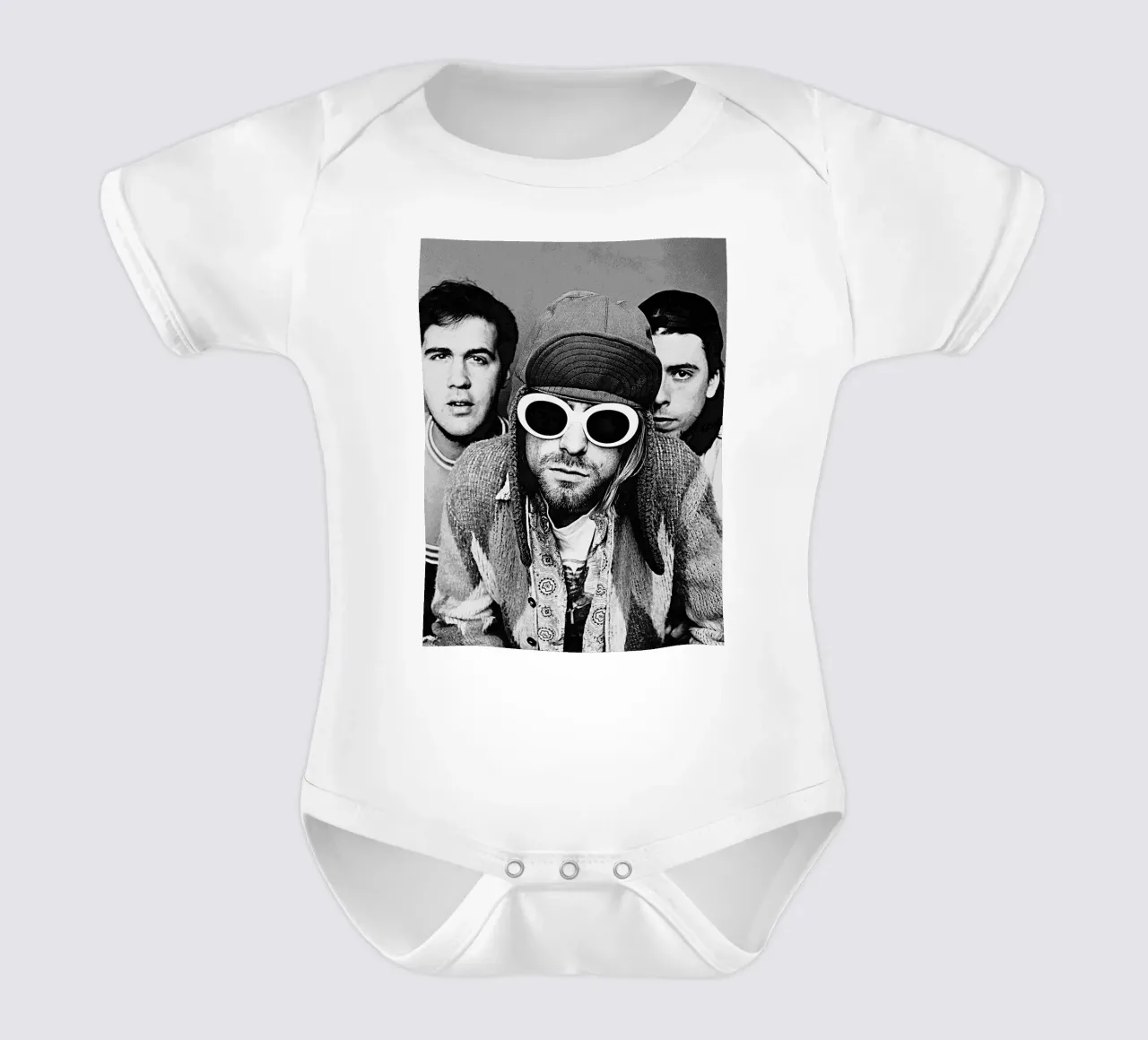 kurt cobain body neonato maniche corte da vanhesling