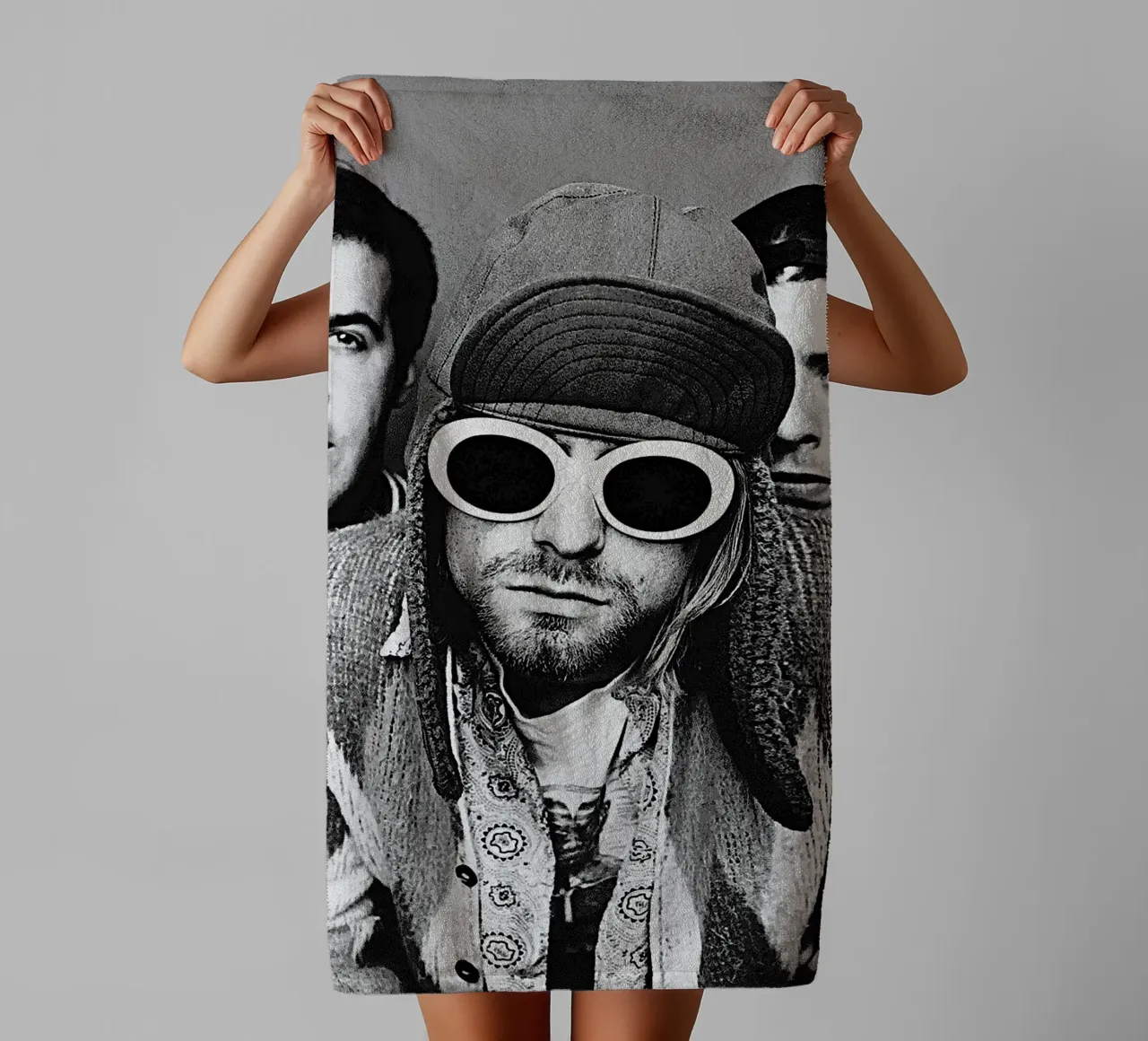 kurt cobain asciugamano da bagno da vanhesling