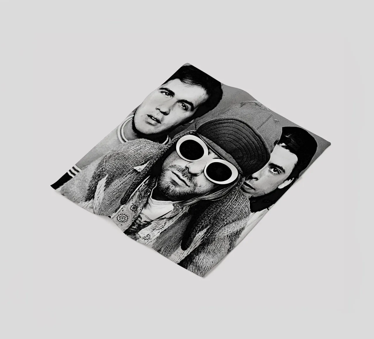 kurt cobain coperta in pile da vanhesling