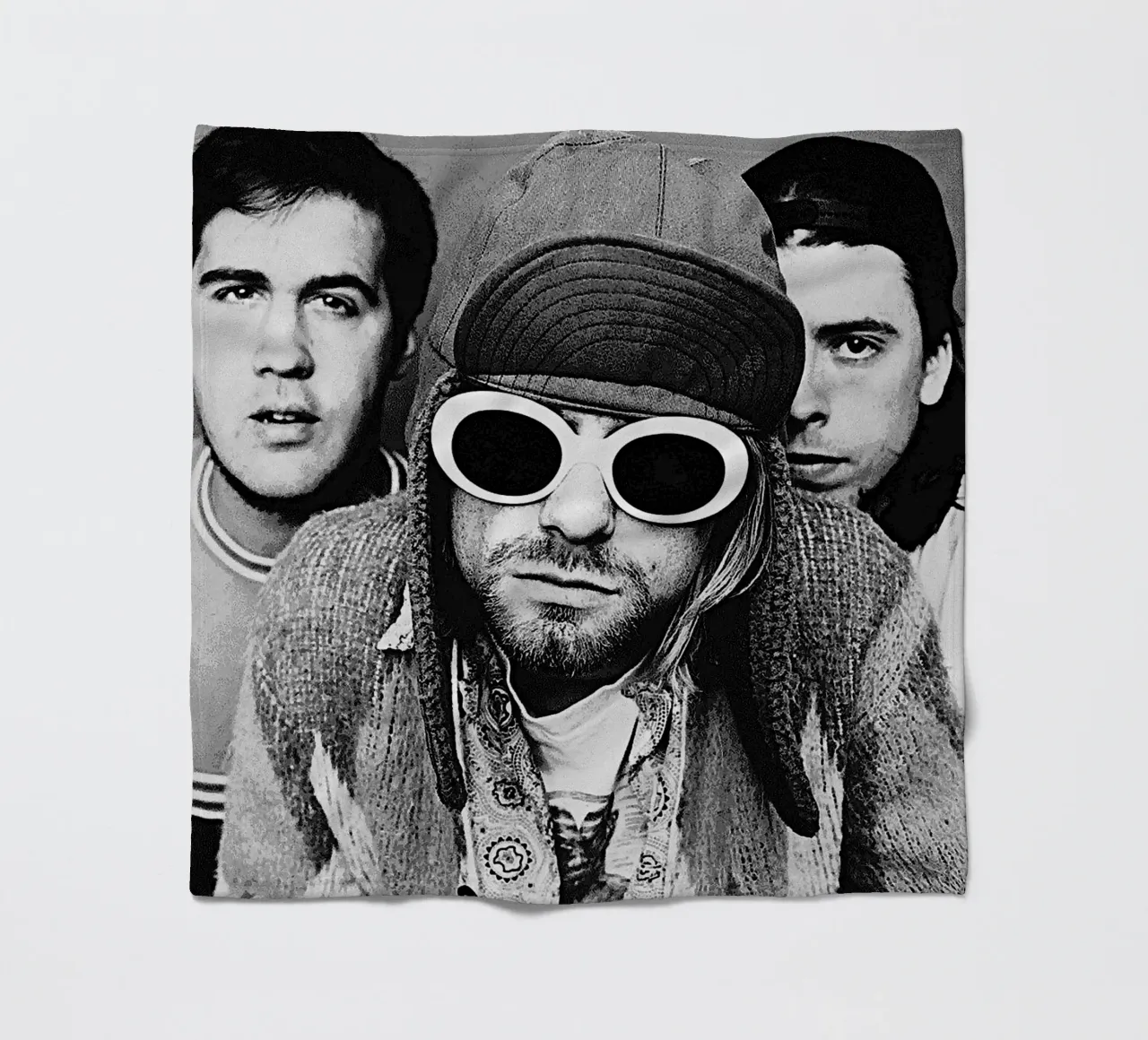 kurt cobain coperta in pile da vanhesling