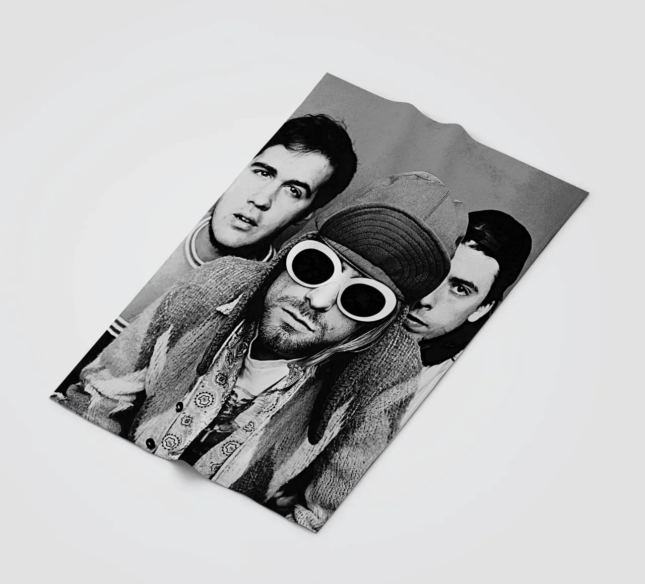 kurt cobain coperta in pile da vanhesling