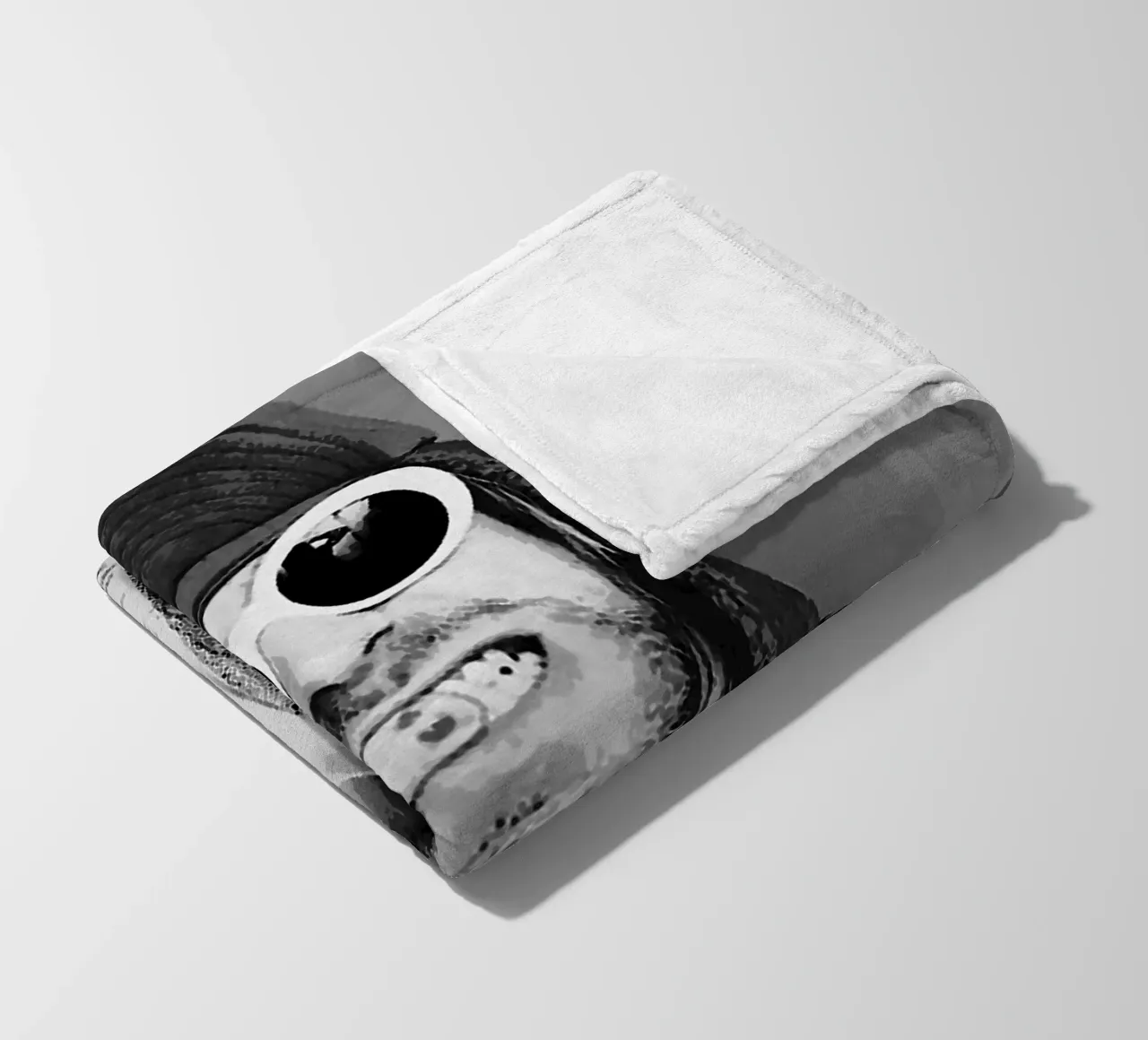 kurt cobain coperta in pile da vanhesling