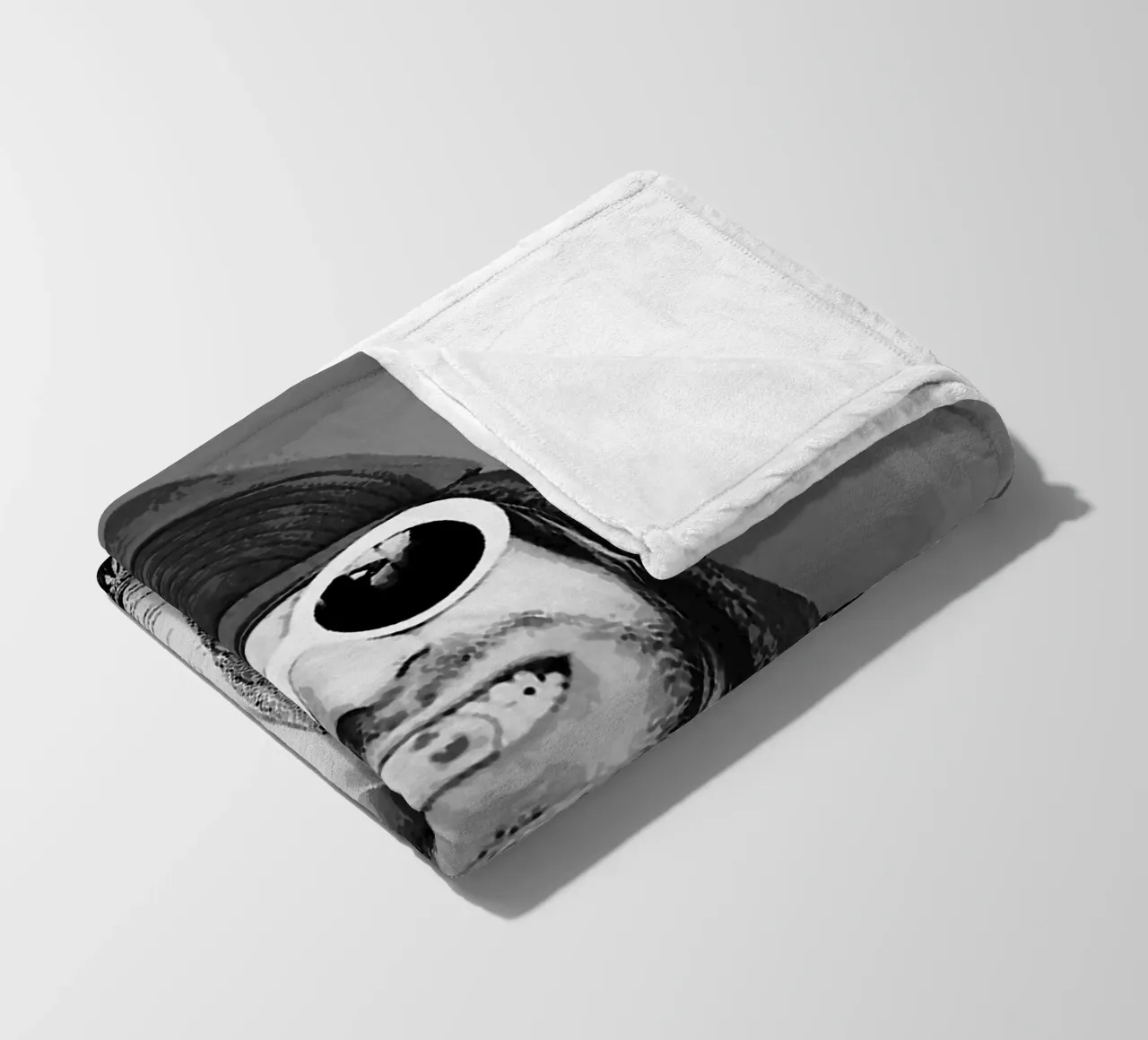 kurt cobain coperta in pile da vanhesling
