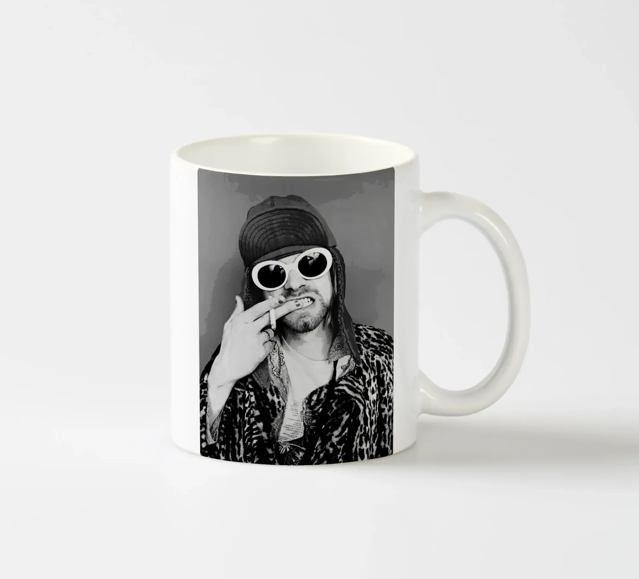 kurt cobain tazza in ceramica da vanhesling