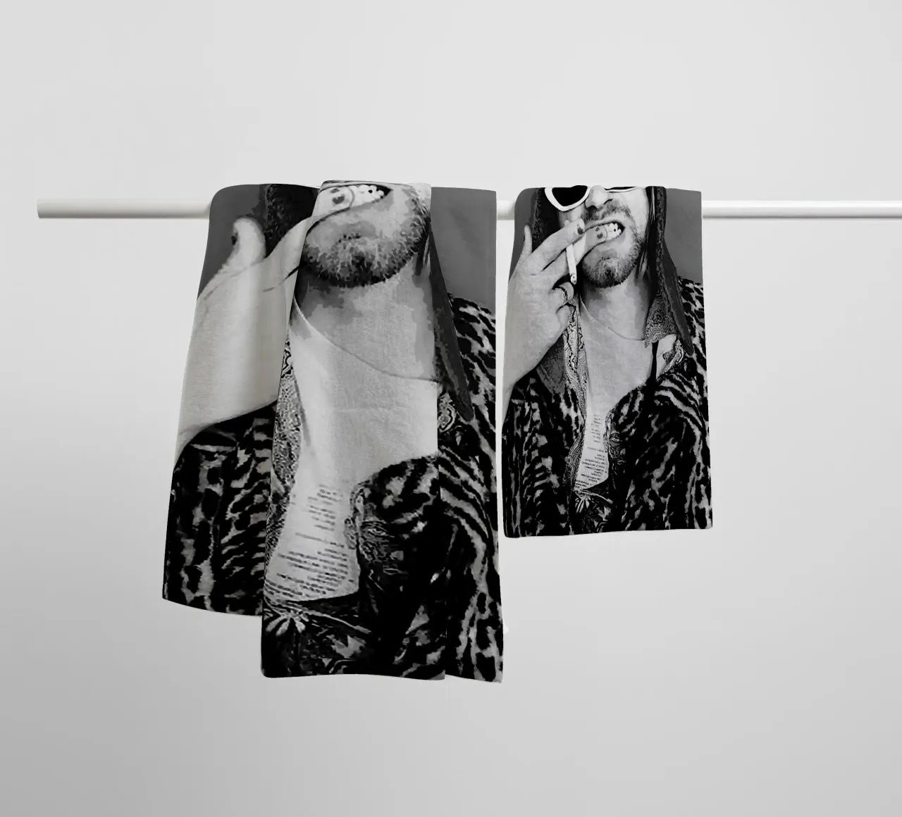 kurt cobain asciugamano da bagno da vanhesling