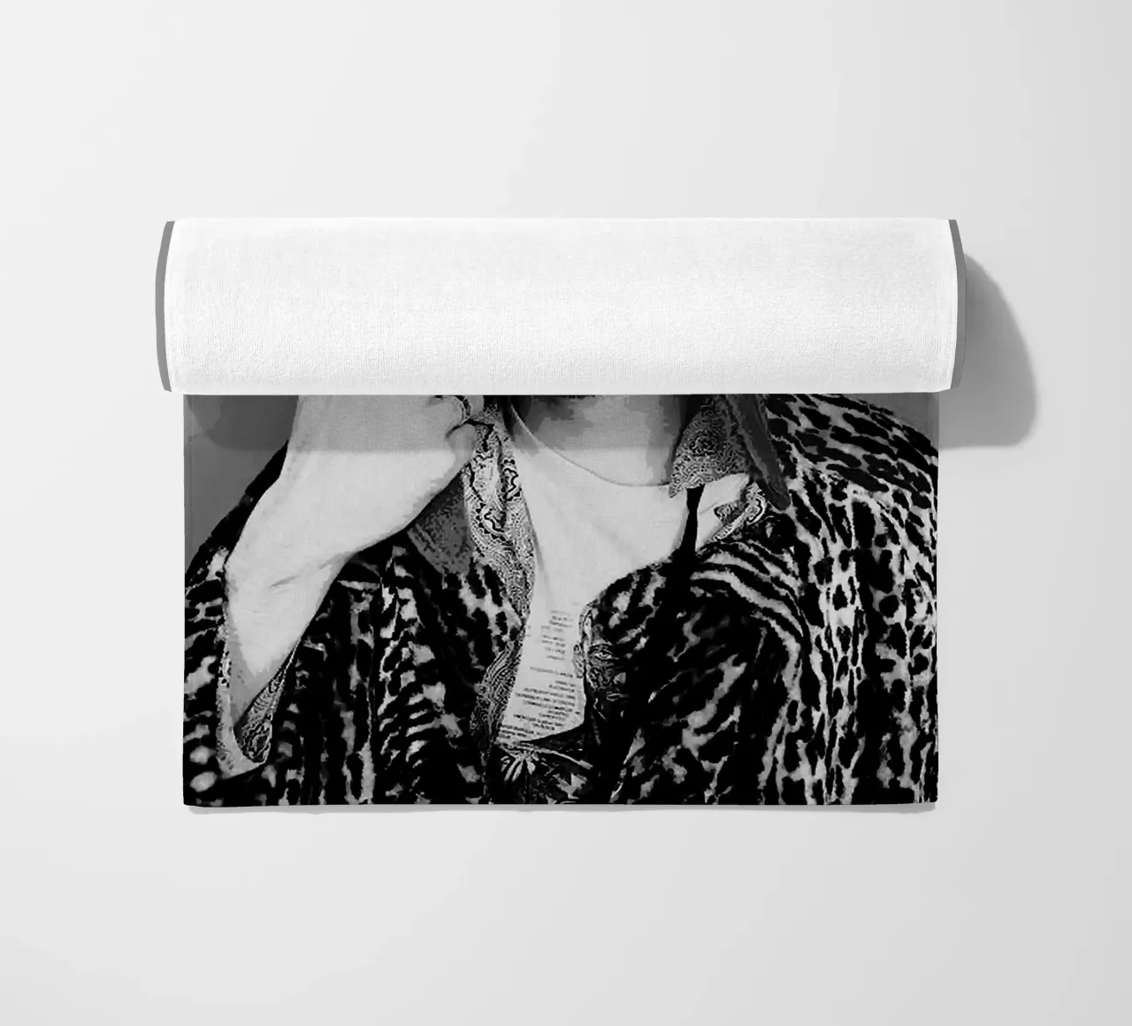 kurt cobain beach towel by vanhesling