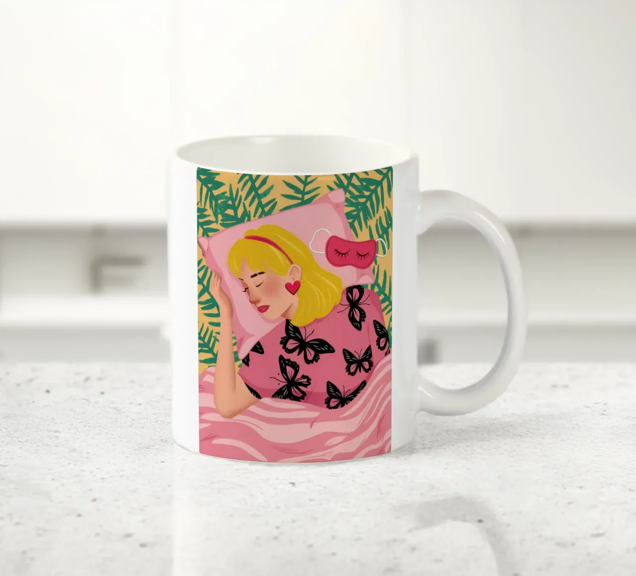 Escapade douce en sommeil mug en céramique de Dream Gesso