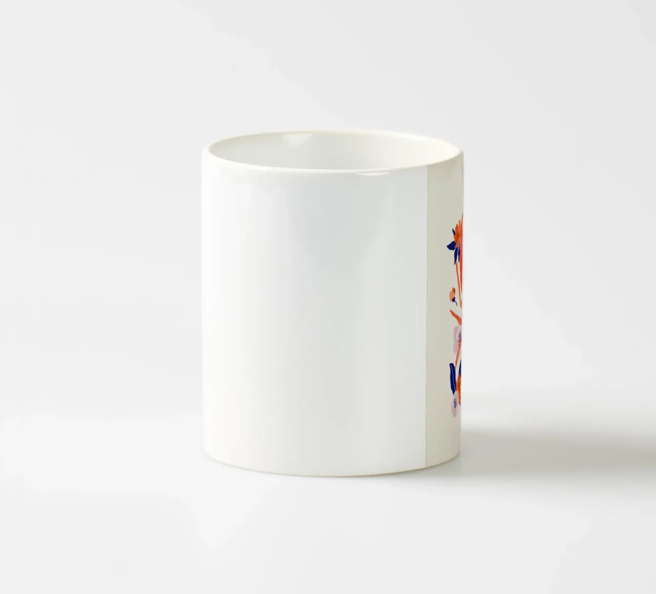 Aragosta con fiori 7 tazza in ceramica da ThingDesign