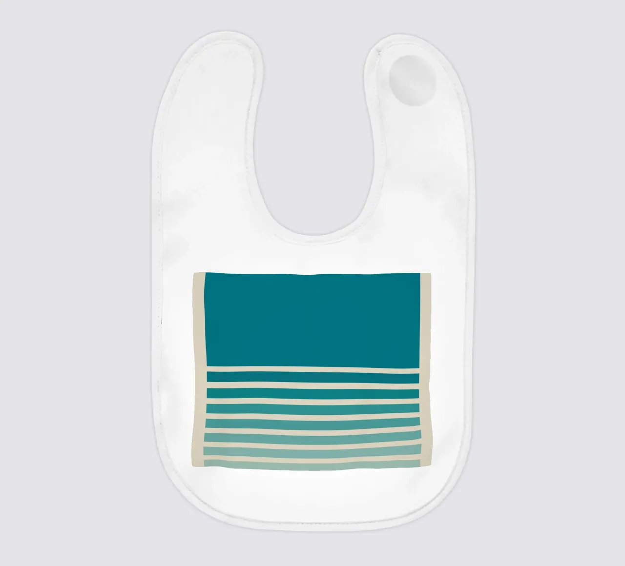 Bauhaus 1923 Blue - Design grafico minimalista bavaglino da Casa Calm