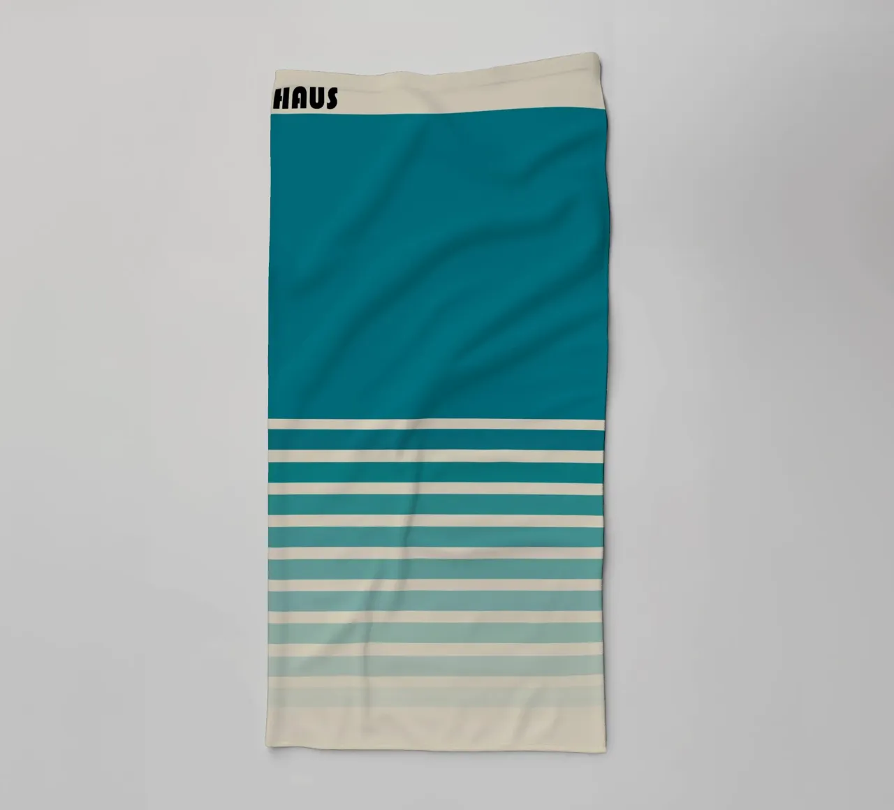 Bauhaus 1923 Blue - Design grafico minimalista asciugamano da bagno da Casa Calm